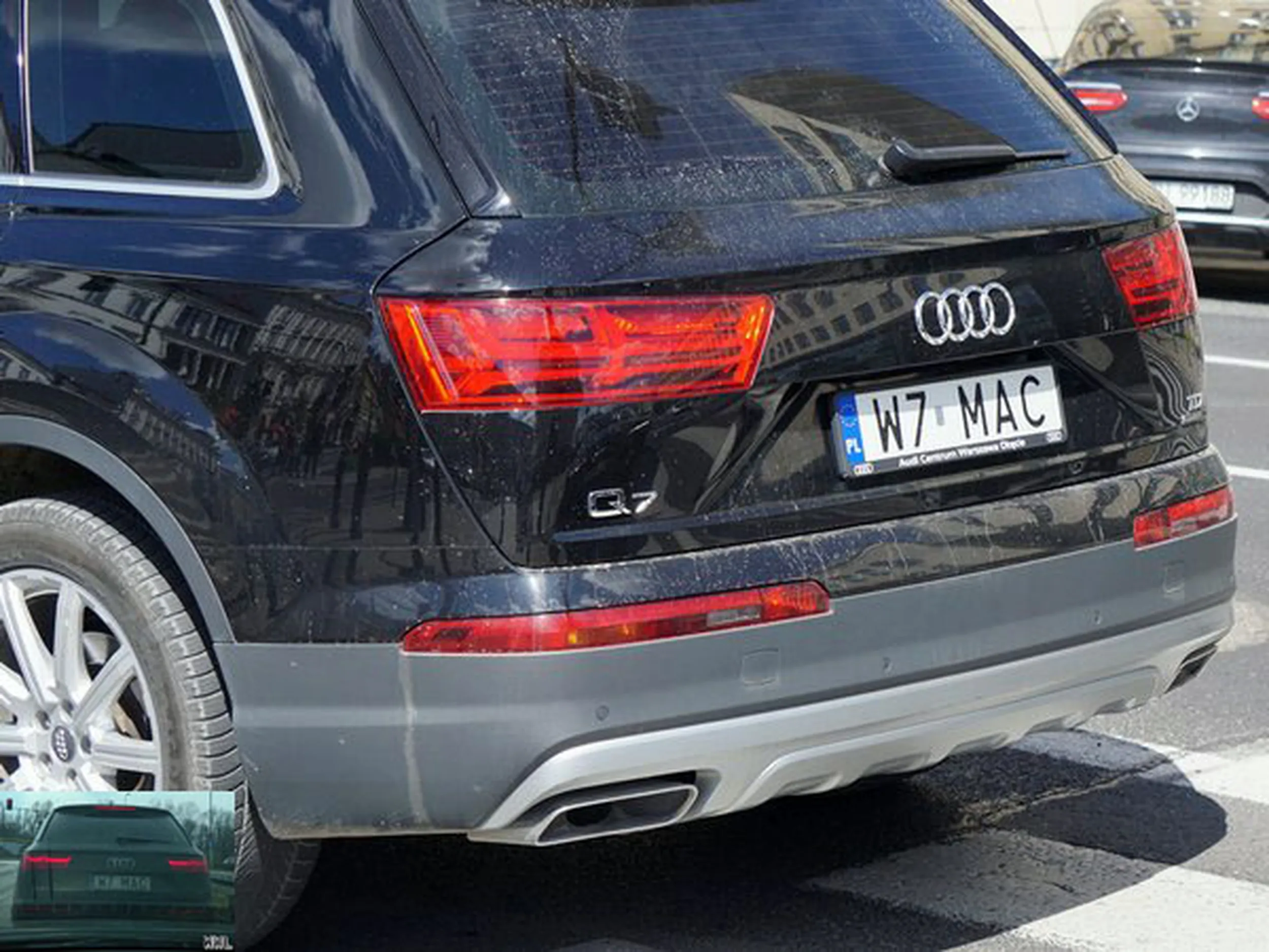 Fajny numer, blacha W7 MAC