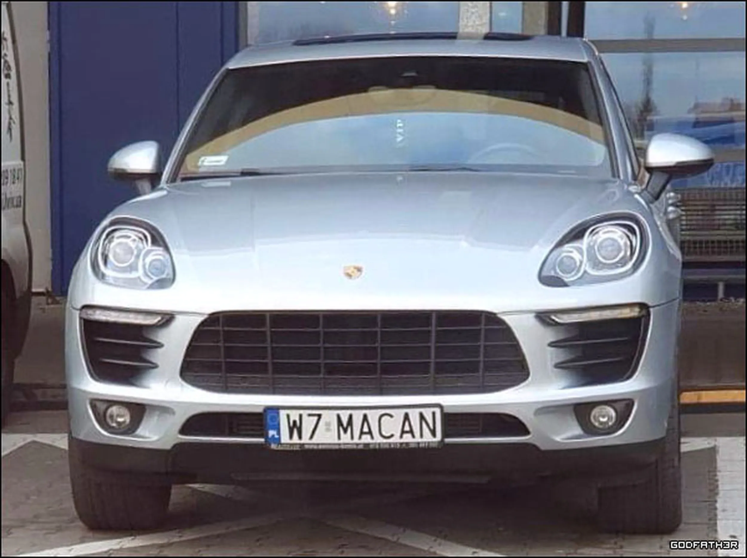 Fajny numer, blacha W7 MACAN