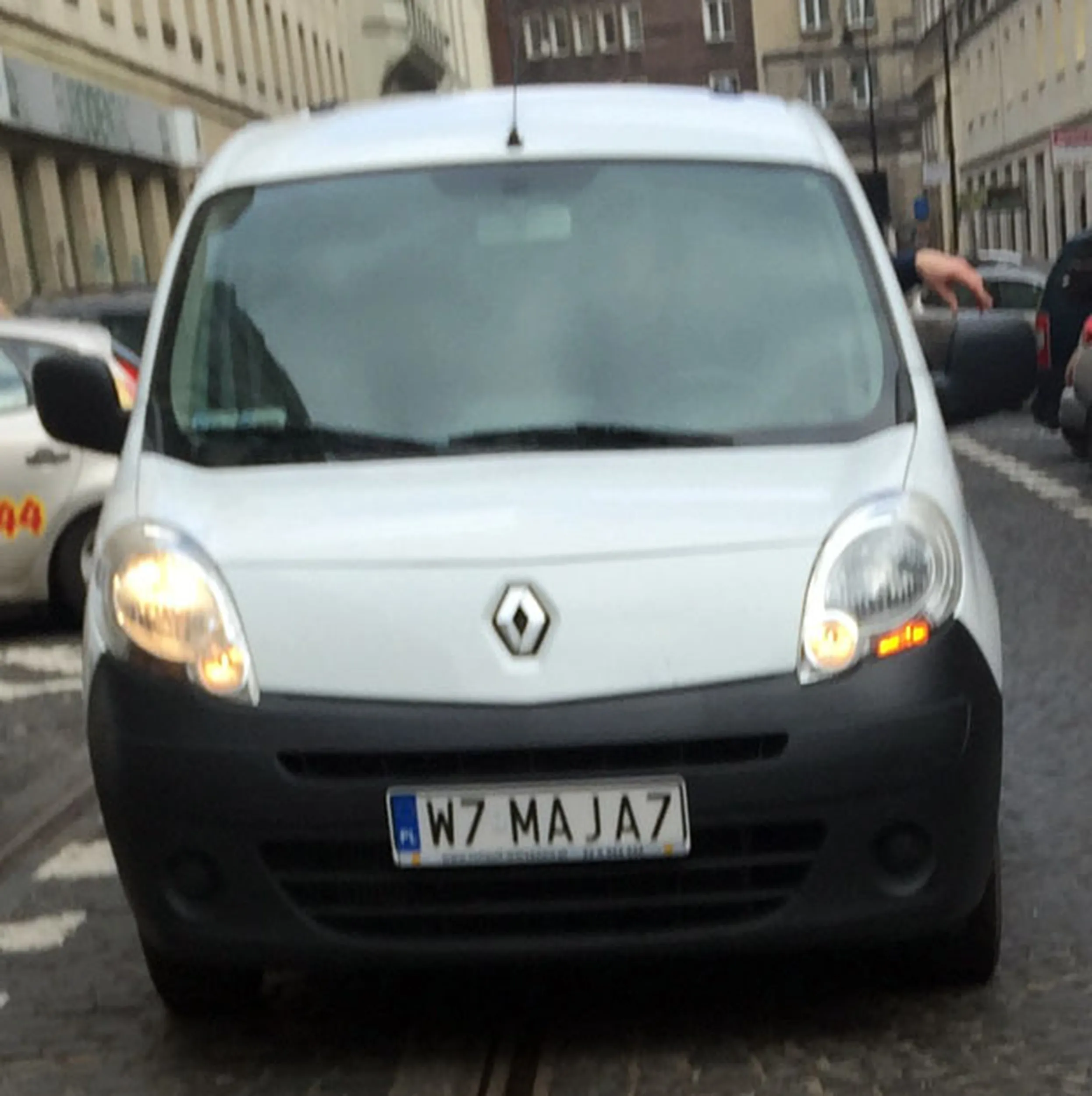 Fajny numer, blacha W7 MAJA7