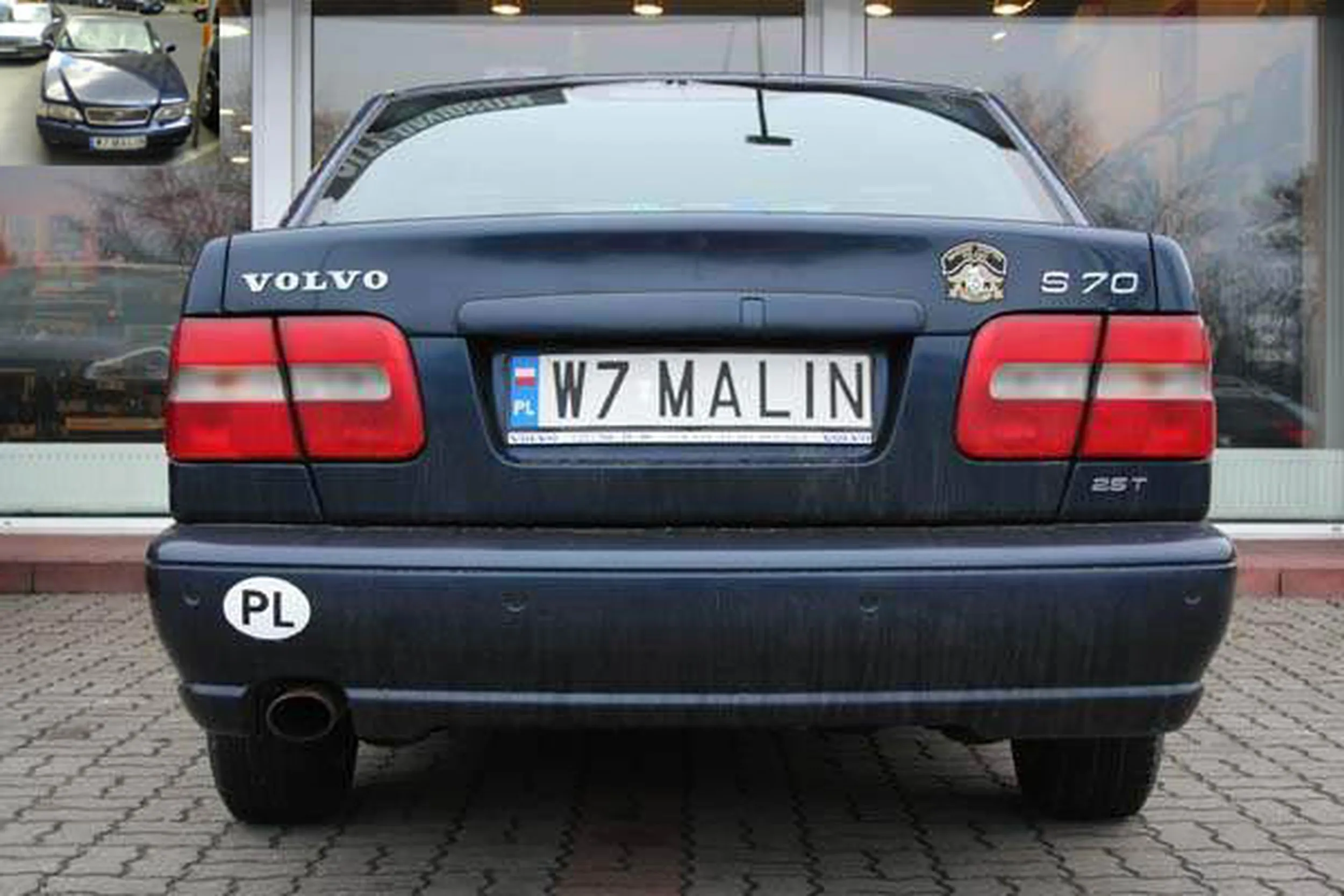 Fajny numer, blacha W7 MALIN