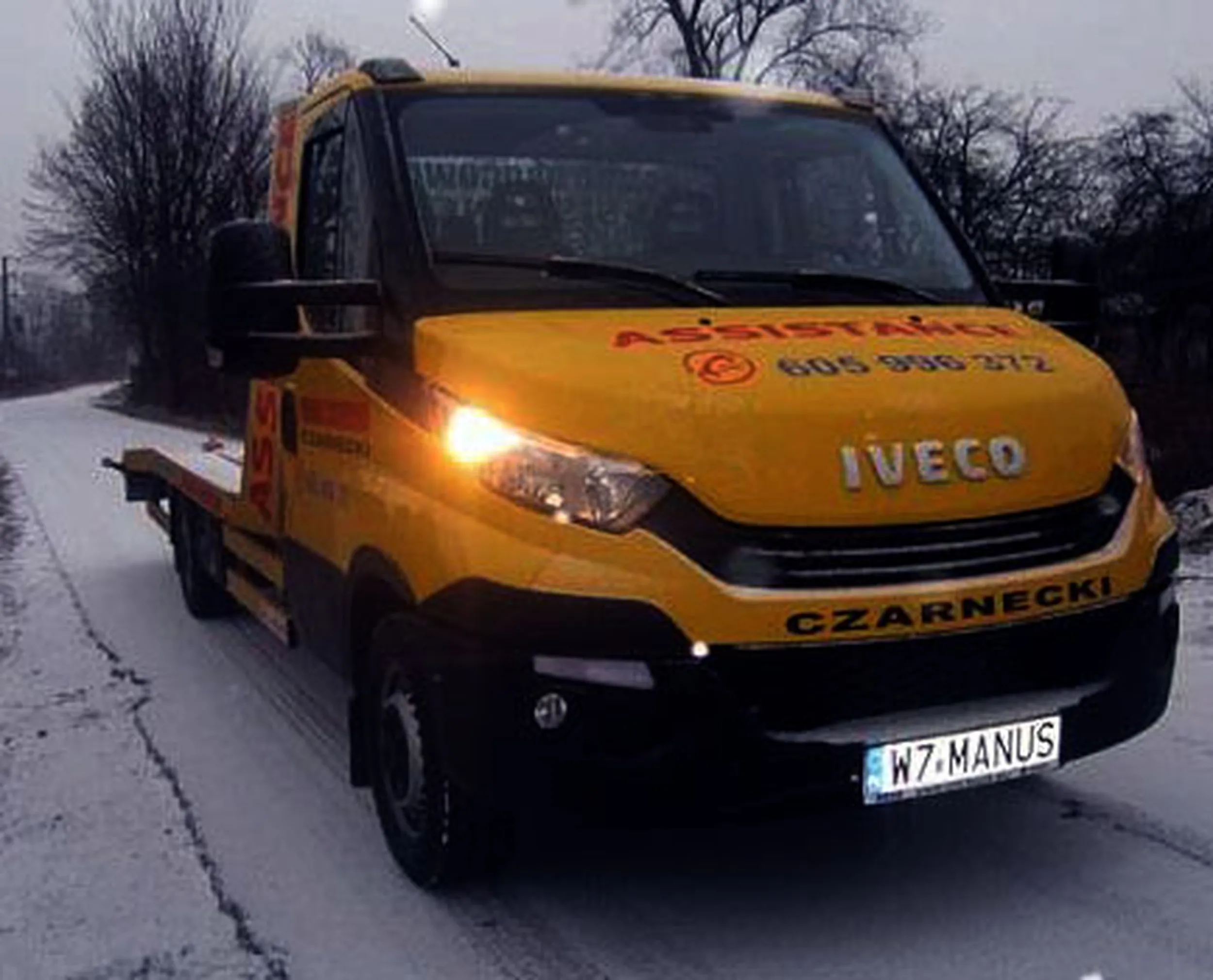 Fajny numer, blacha W7 MANUS