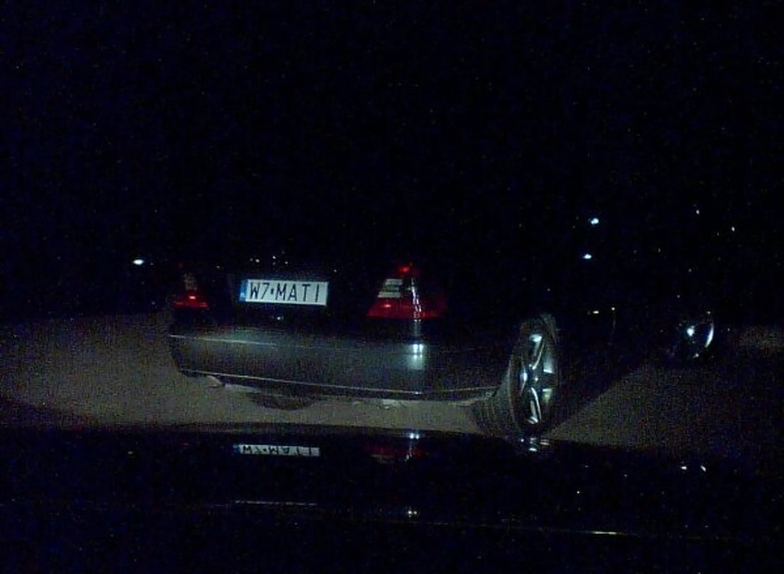 Fajny numer, blacha W7 MATI