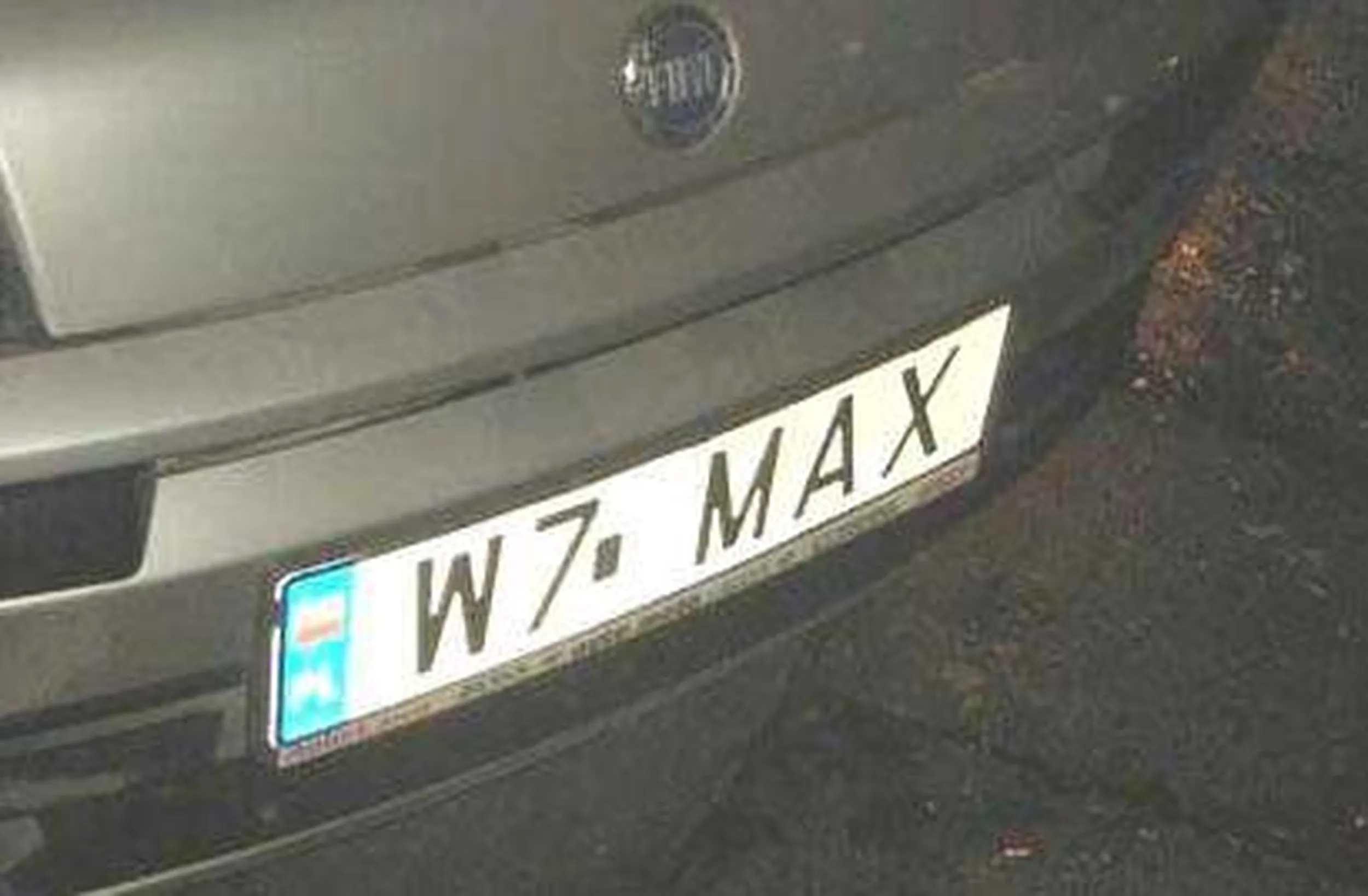 Fajny numer, blacha W7 MAX