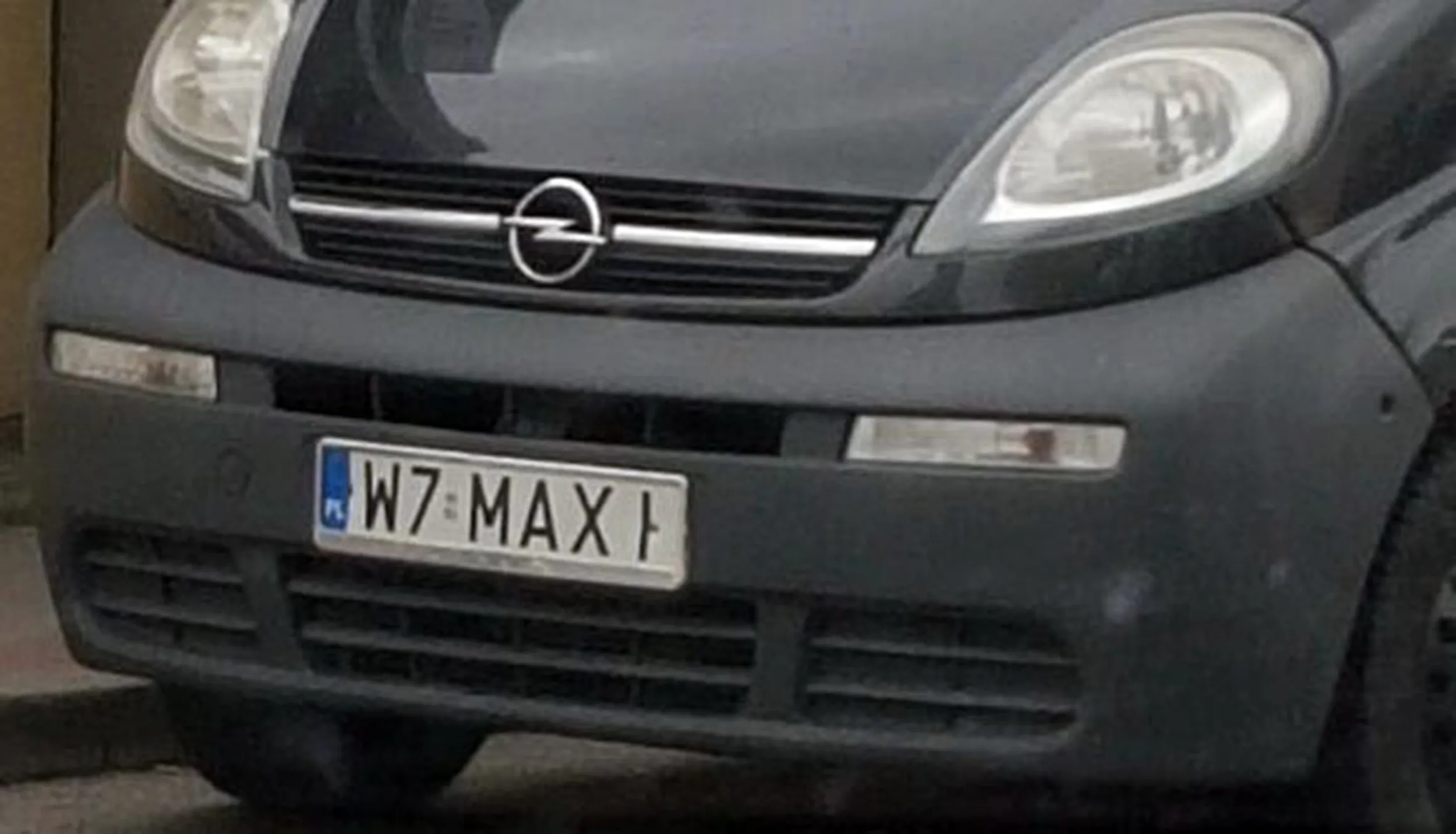 Fajny numer, blacha W7 MAXI