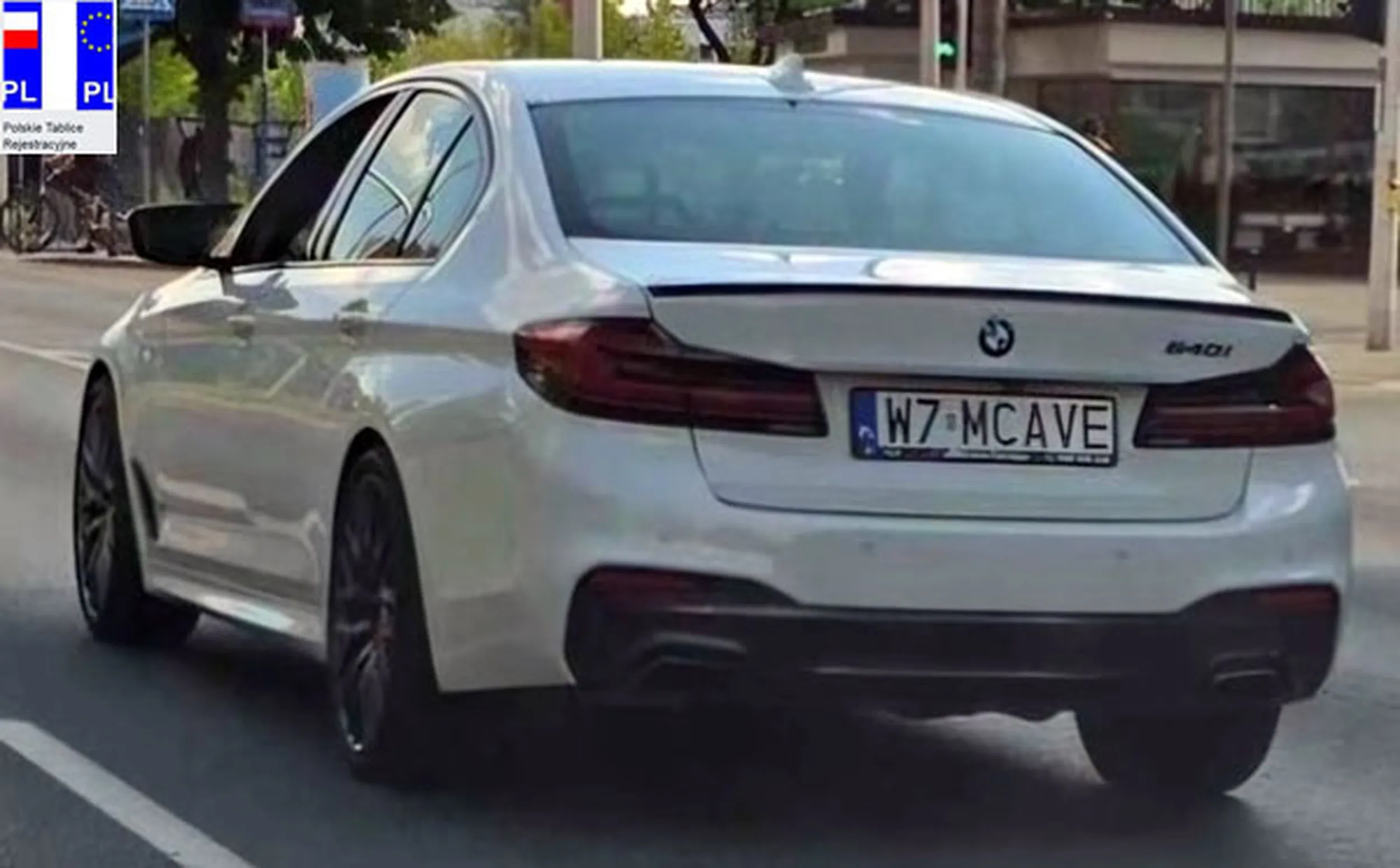 Fajny numer, blacha W7 MCAVE