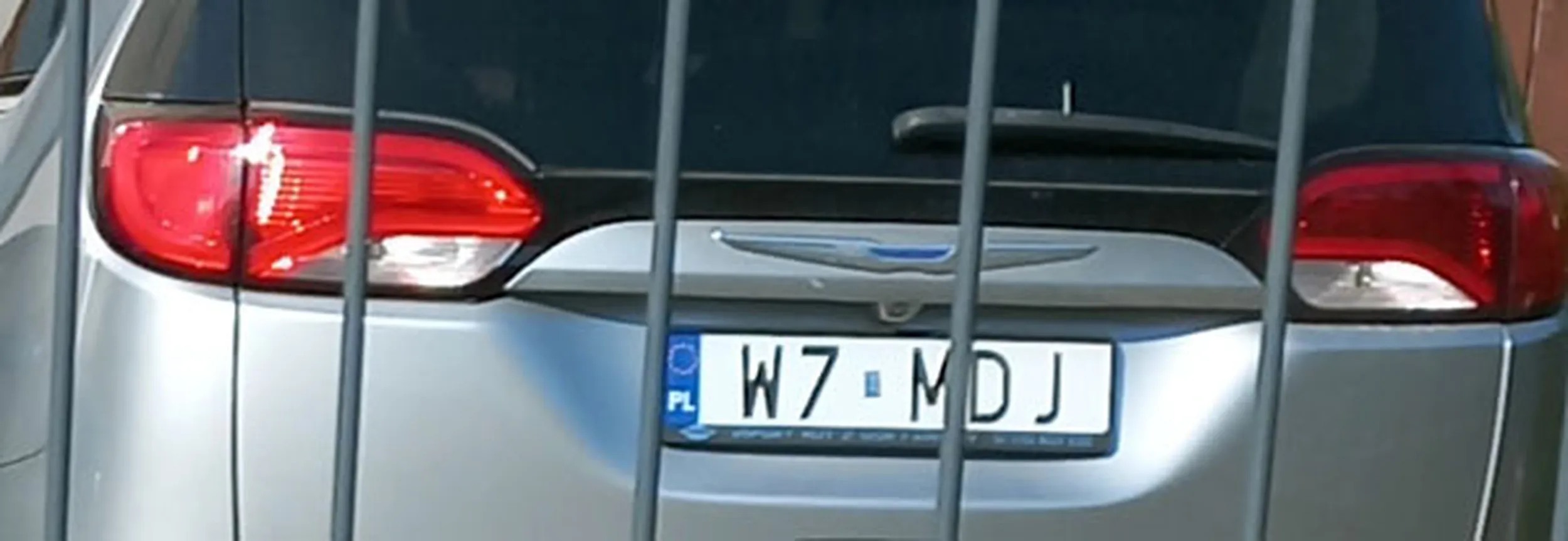 Fajny numer, blacha W7 MDJ