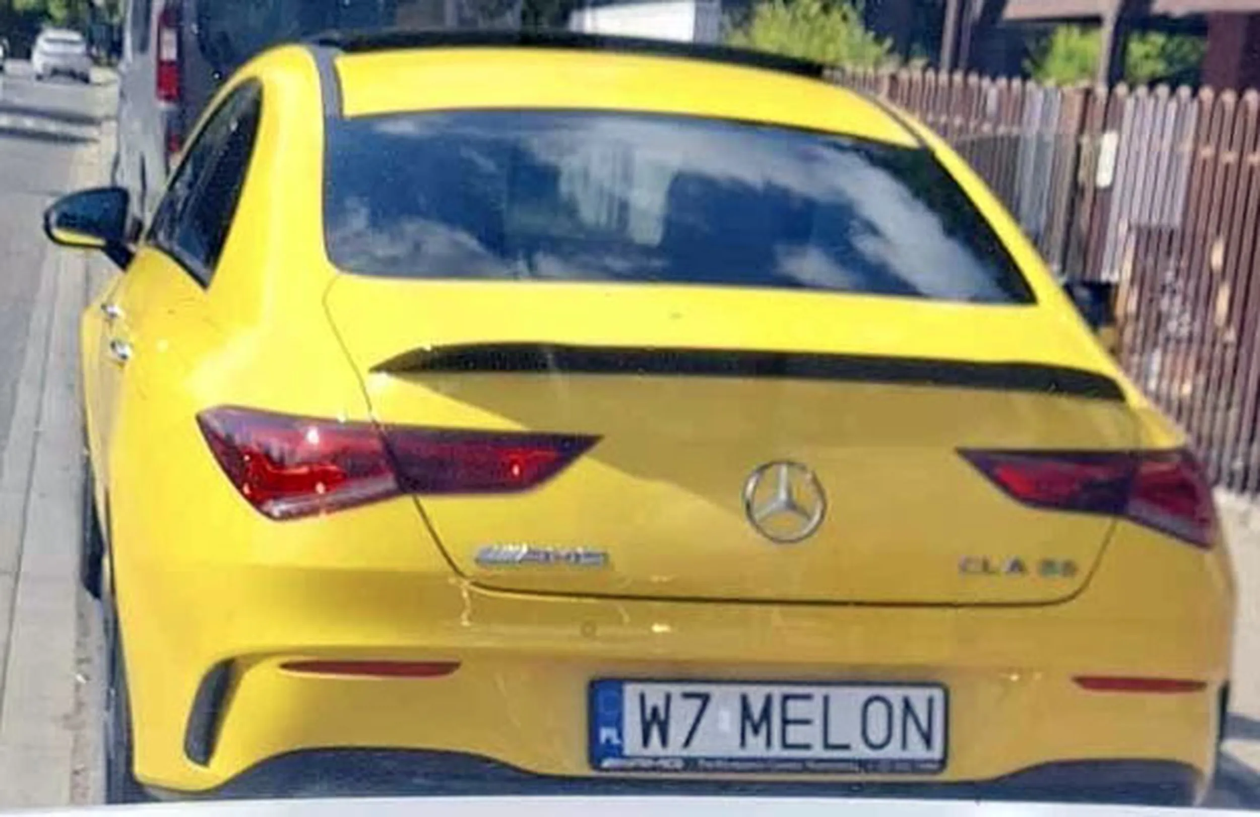 Fajny numer, blacha W7 MELON