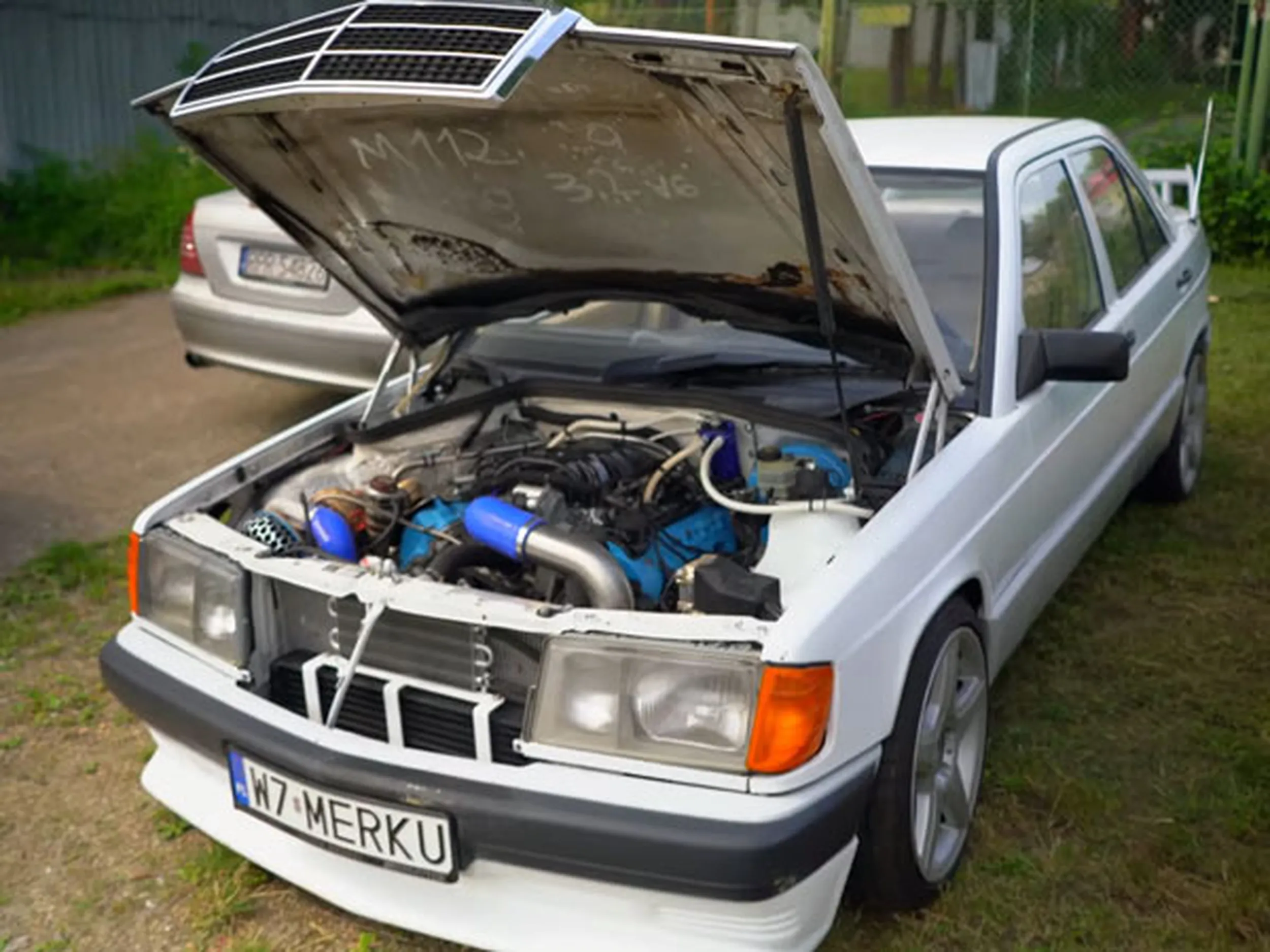 Fajny numer, blacha W7 MERKU