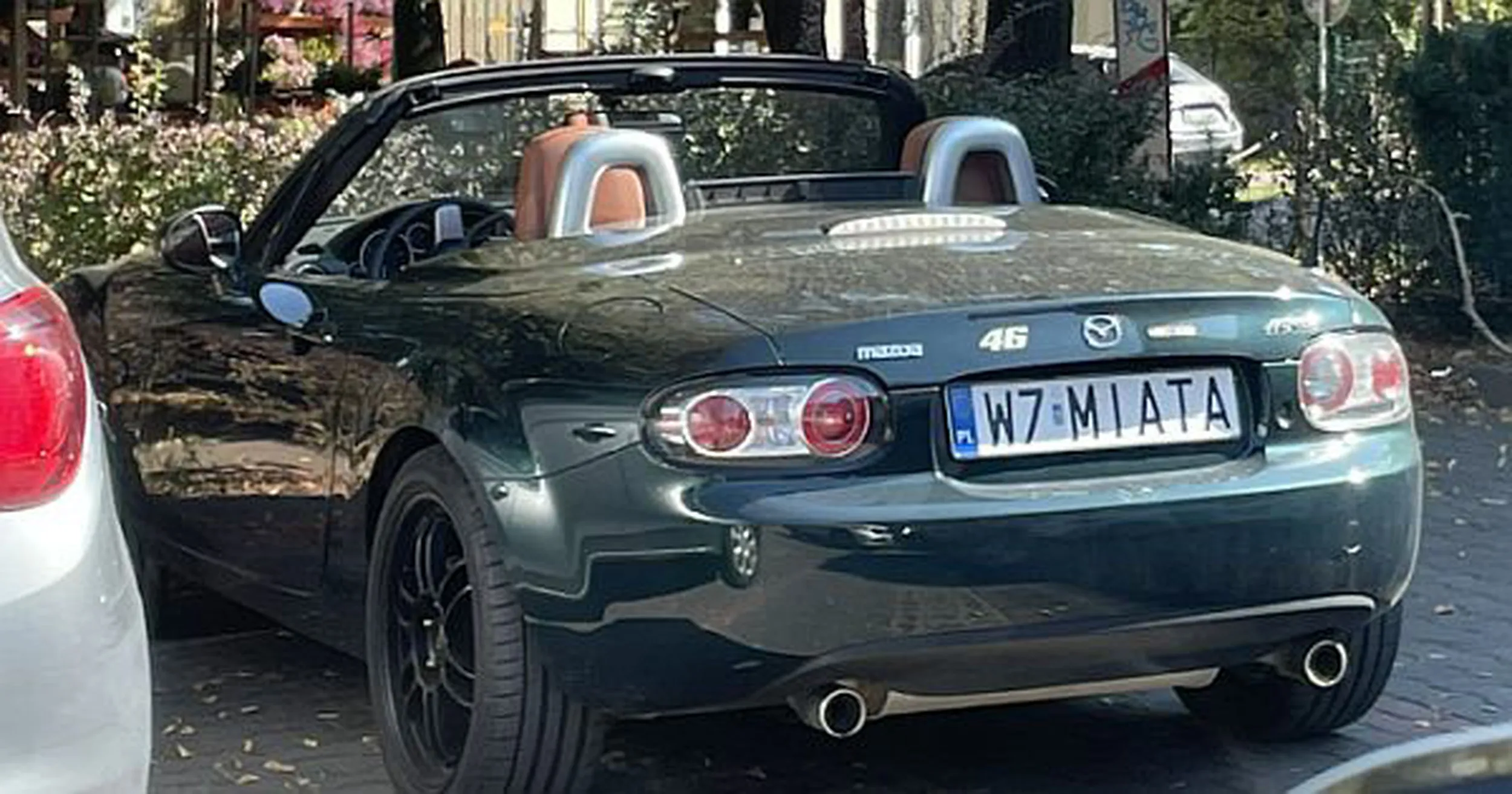 Fajny numer, blacha W7 MIATA