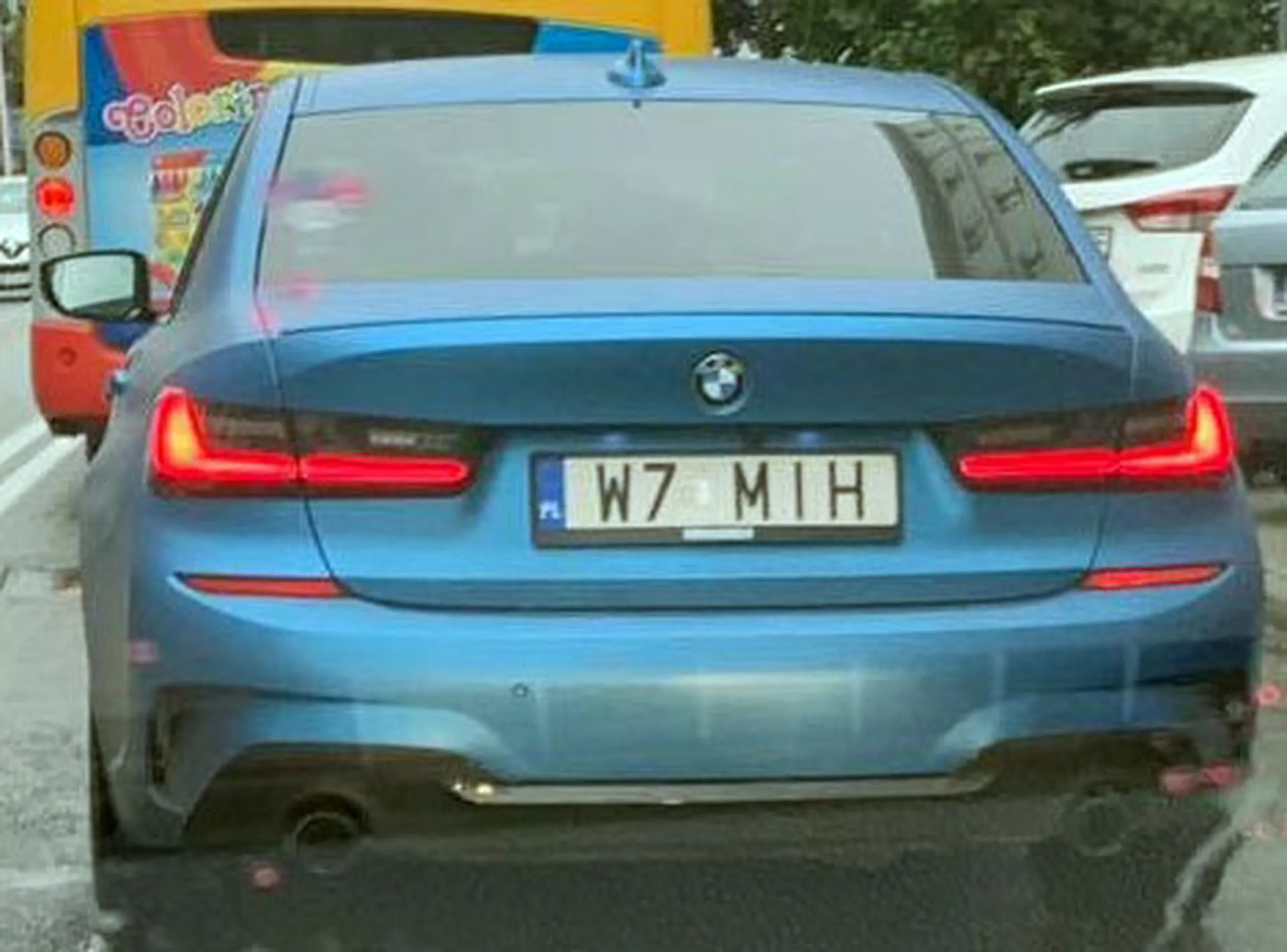 Fajny numer, blacha W7 MIH