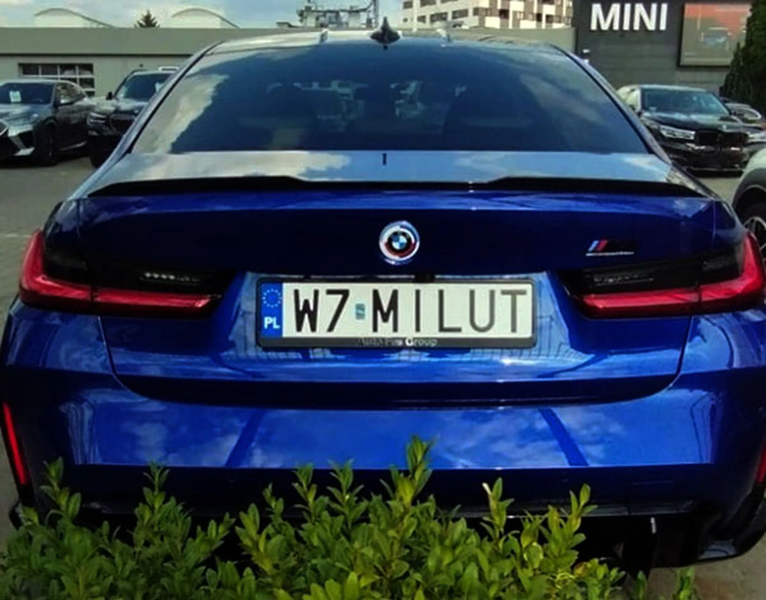 Fajny numer, blacha W7 MILUT