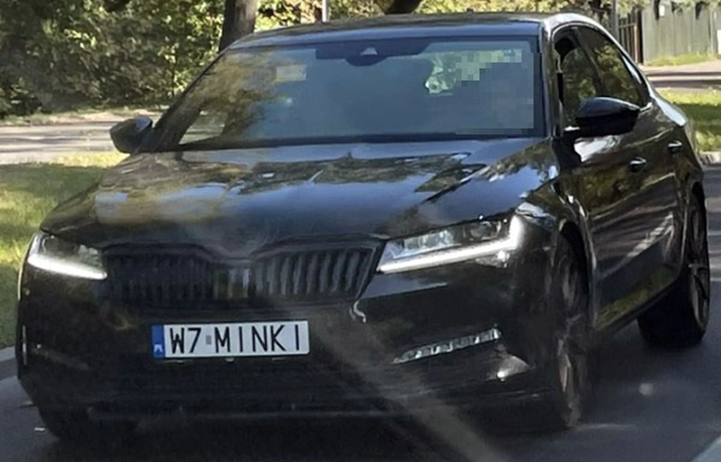 Fajny numer, blacha W7 MINKI