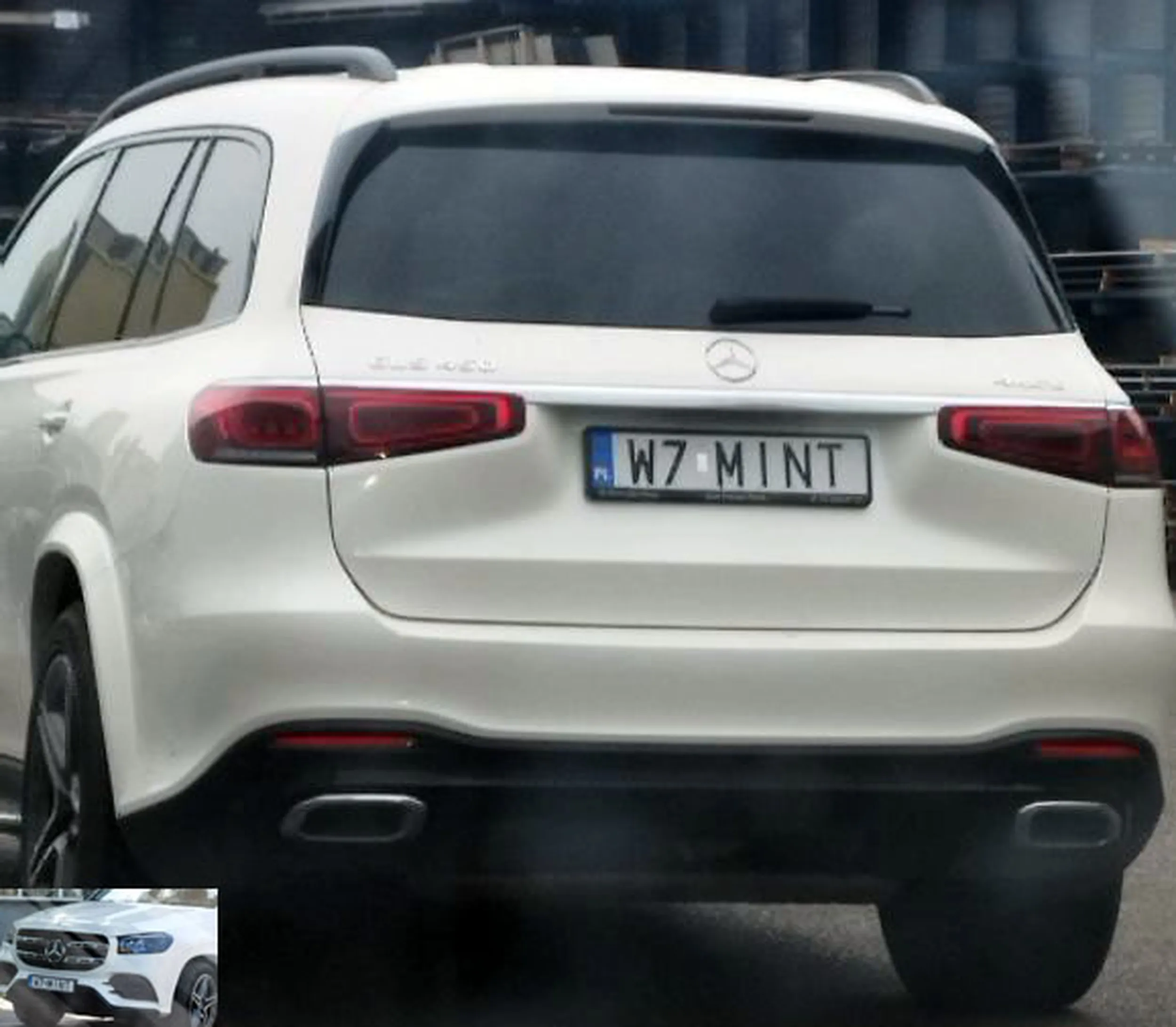 Fajny numer, blacha W7 MINT