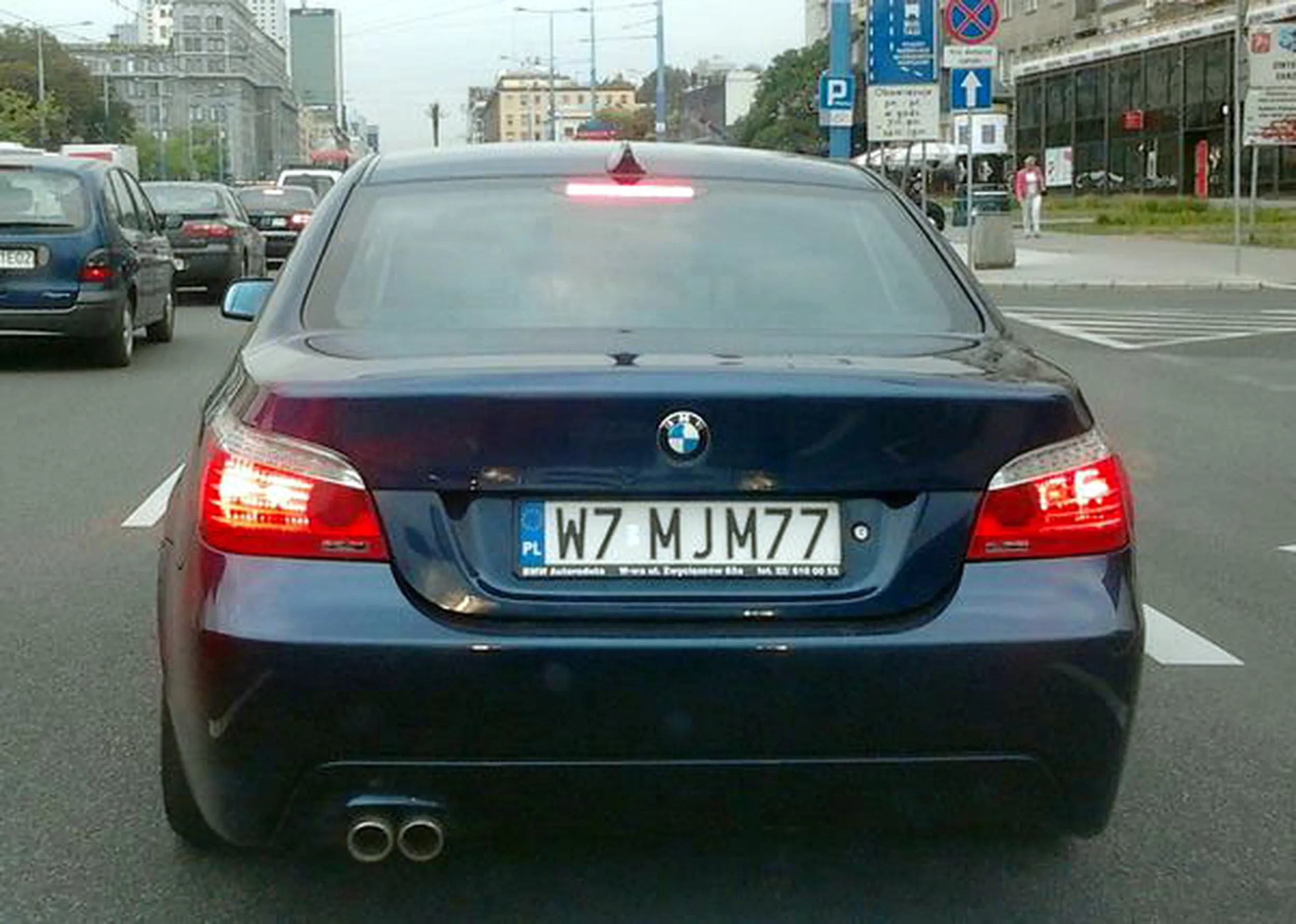 Fajny numer, blacha W7 MJM77