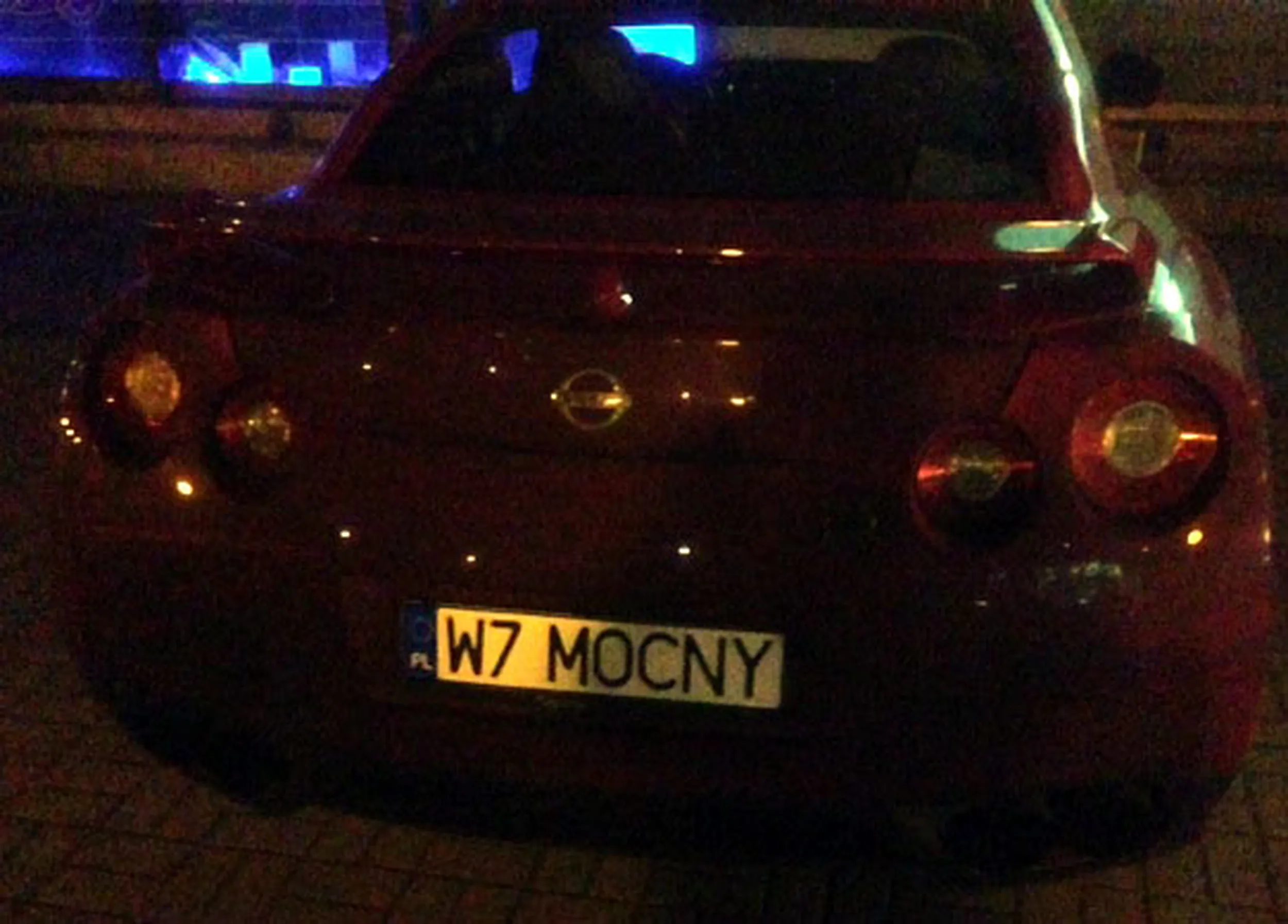 Fajny numer, blacha W7 MOCNY