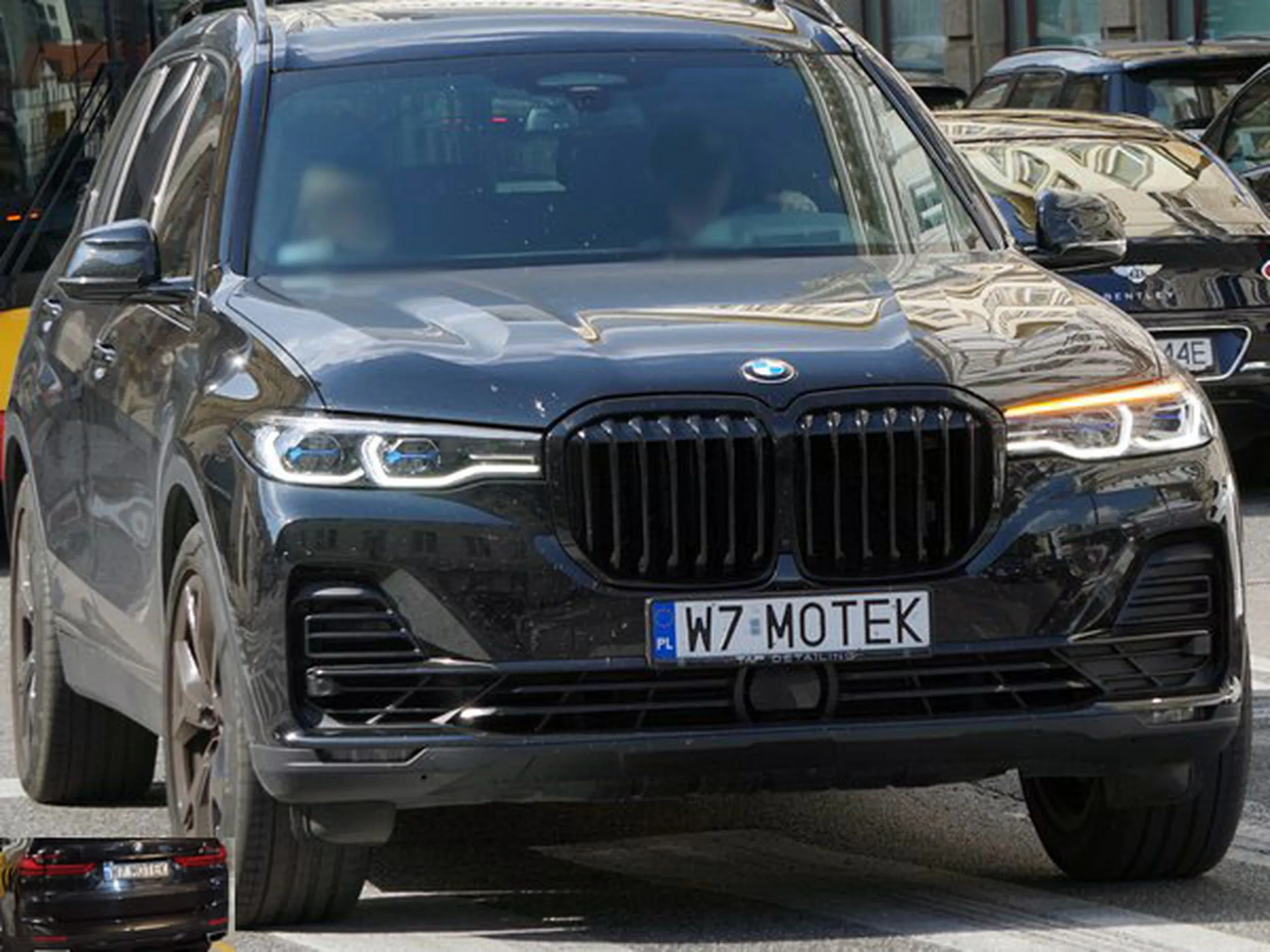 Fajny numer, blacha W7 MOTEK