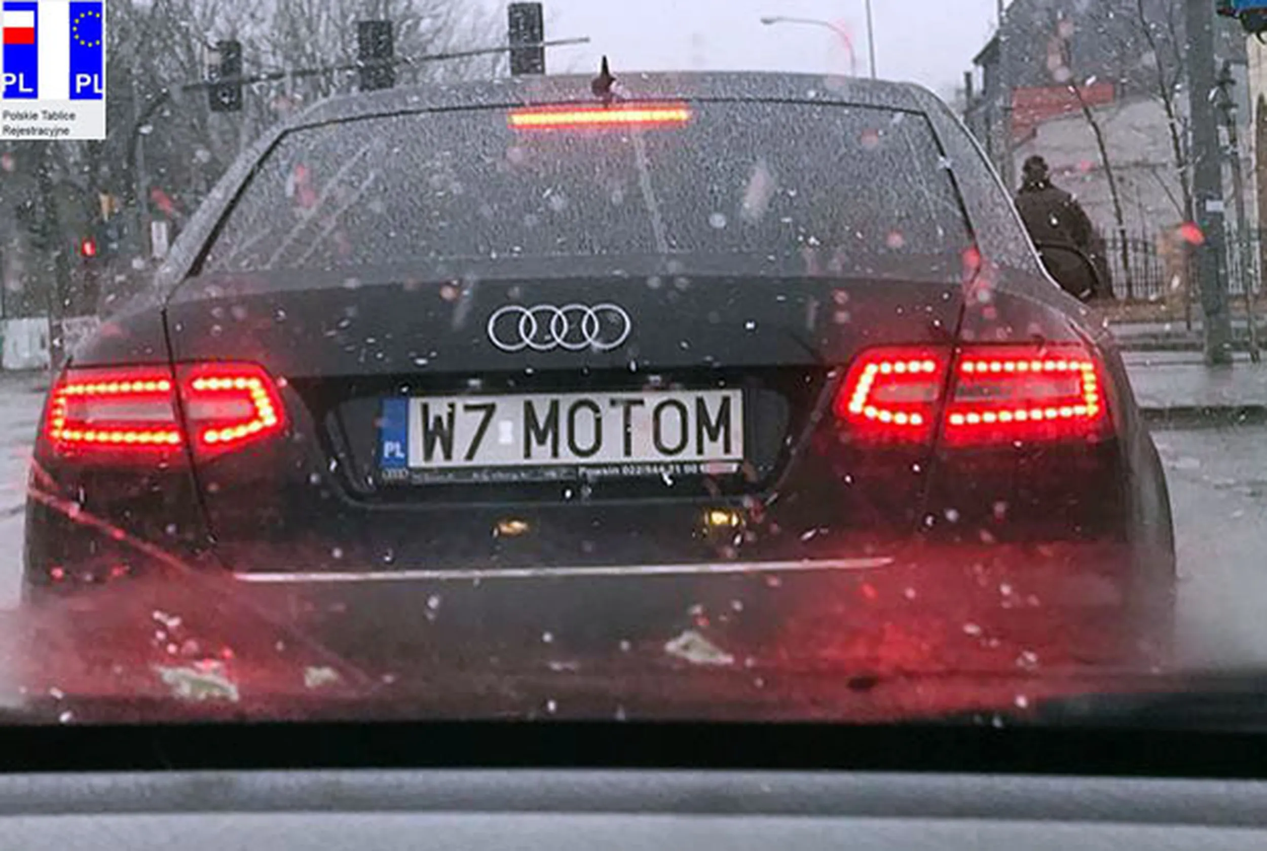 Fajny numer, blacha W7 MOTOM