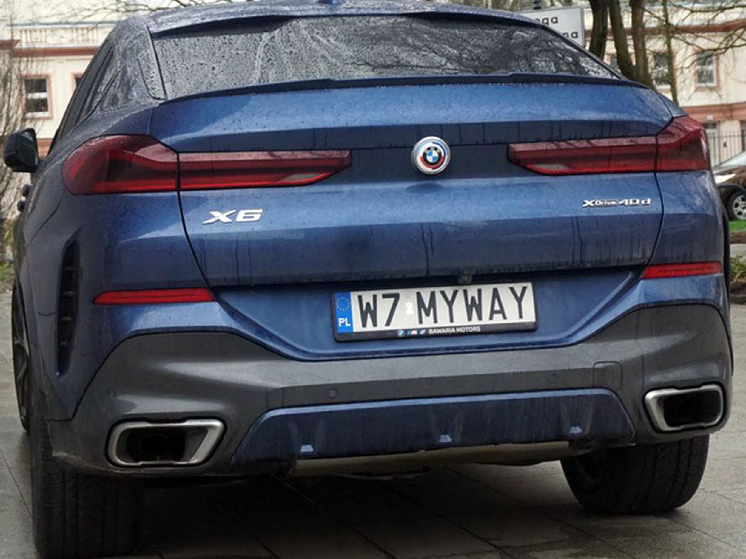 Fajny numer, blacha W7 MYWAY