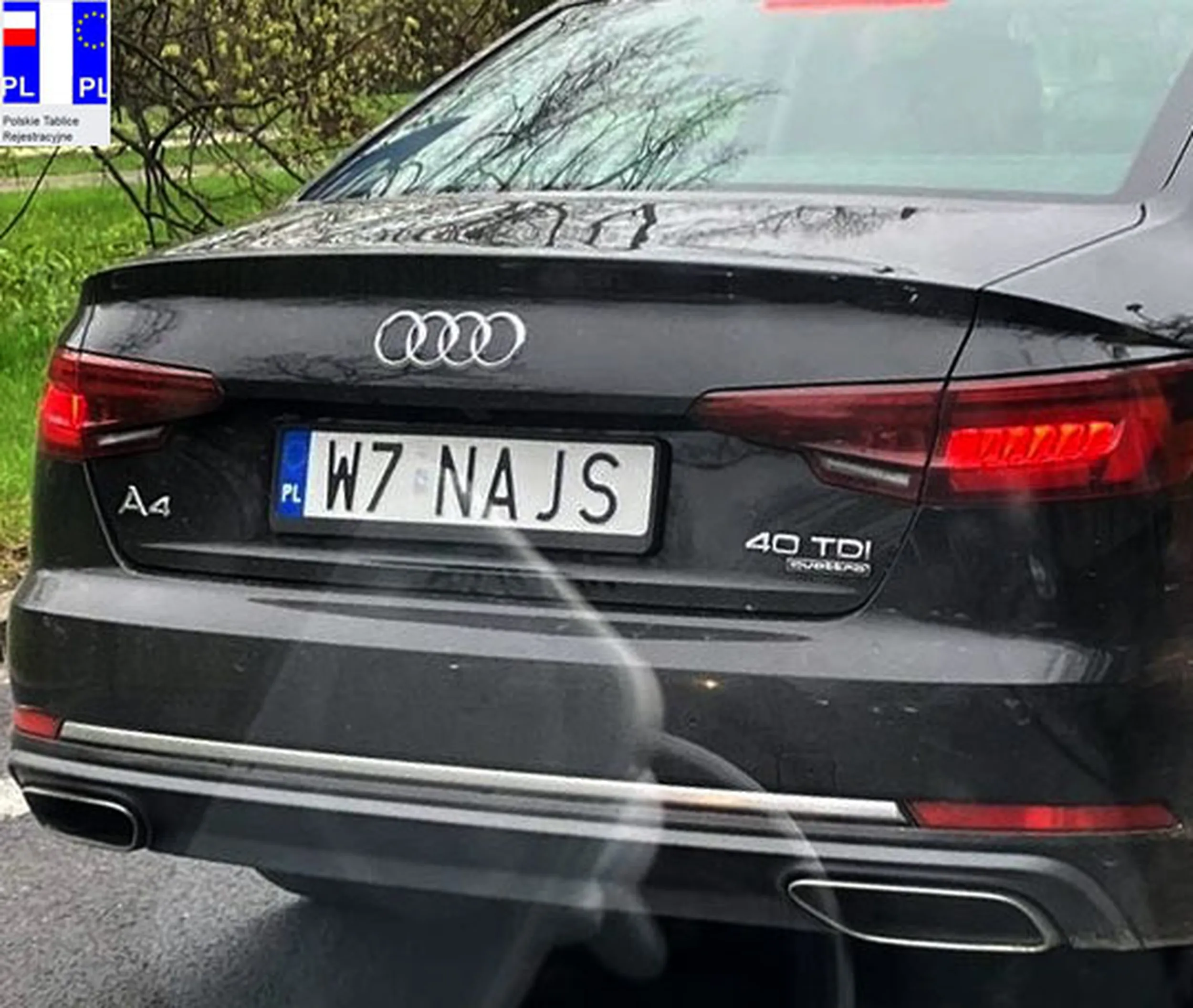 Fajny numer, blacha W7 NAJS