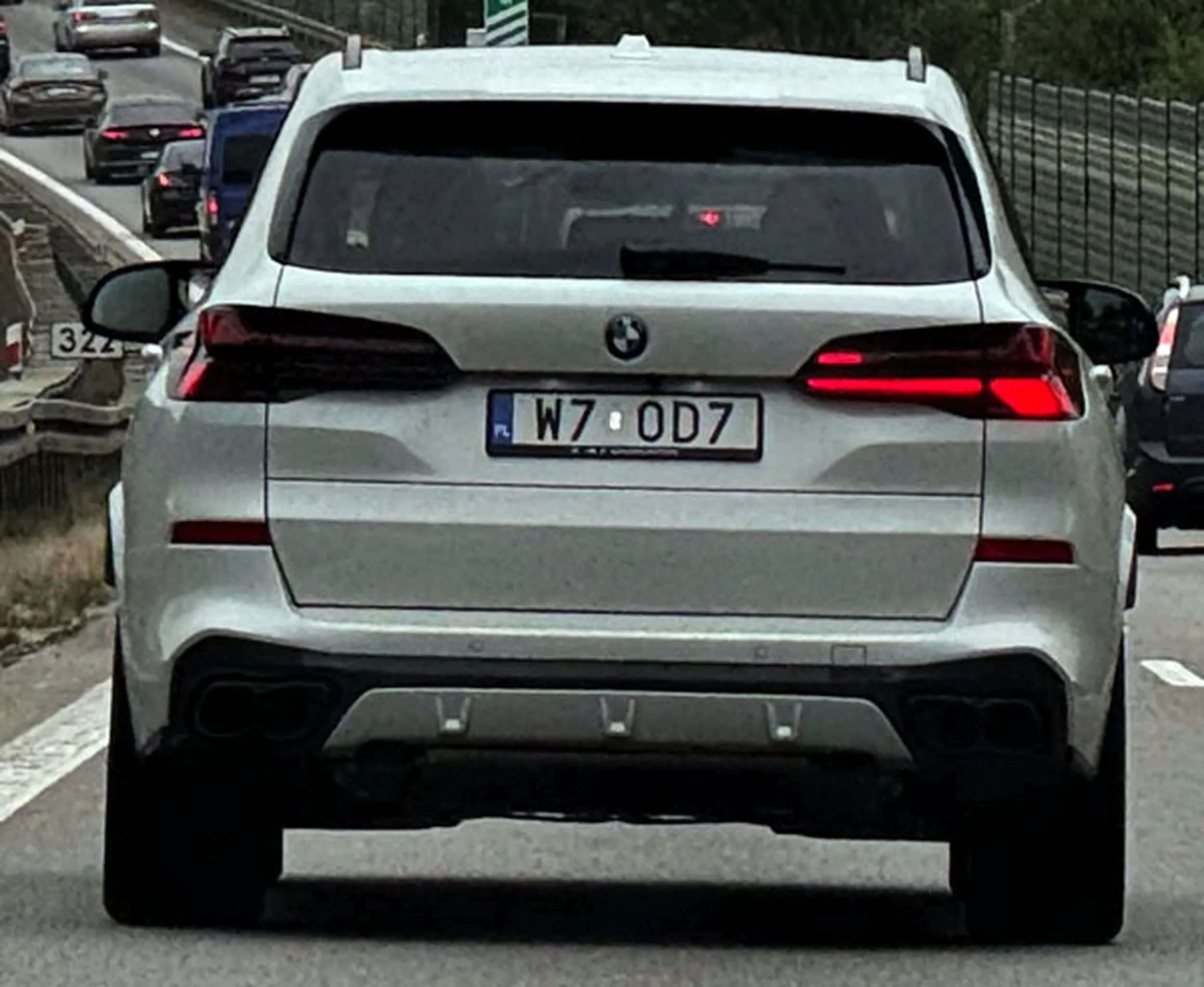 Fajny numer, blacha W7 OD7