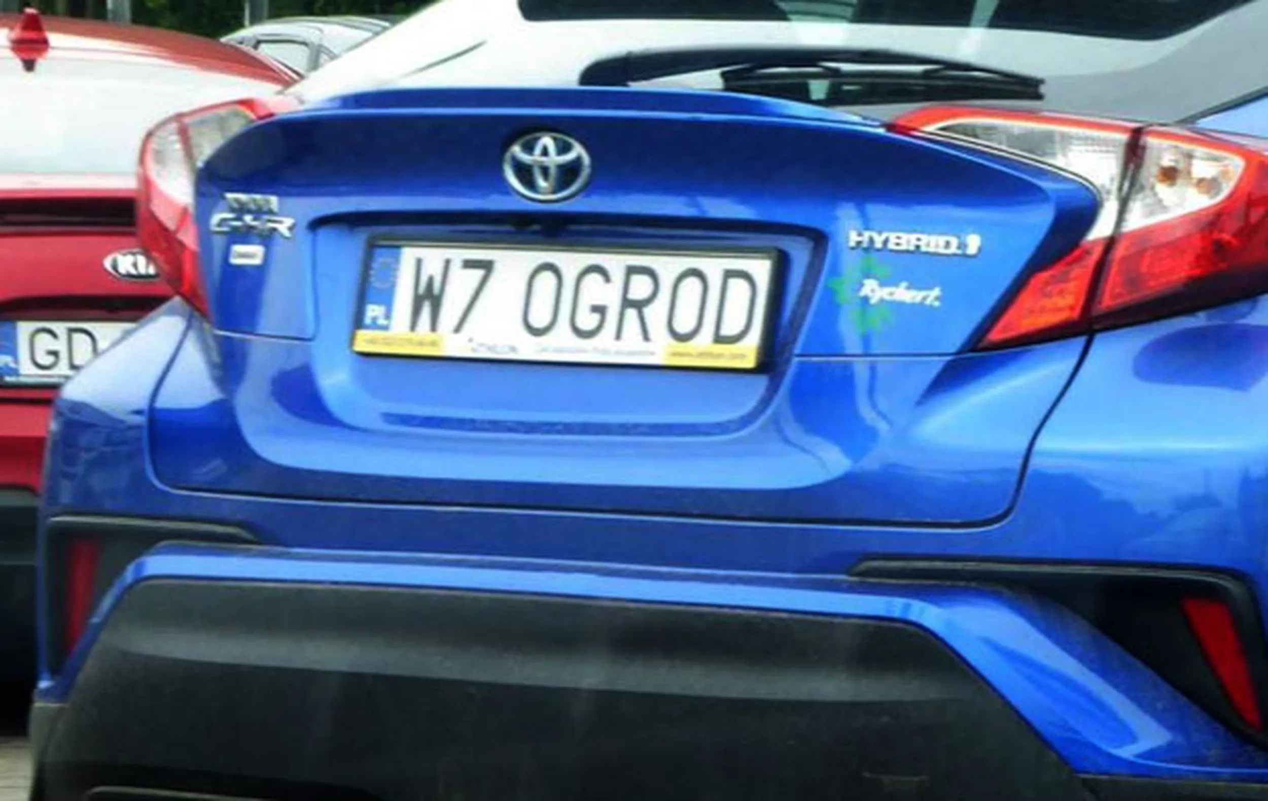 Fajny numer, blacha W7 OGROD