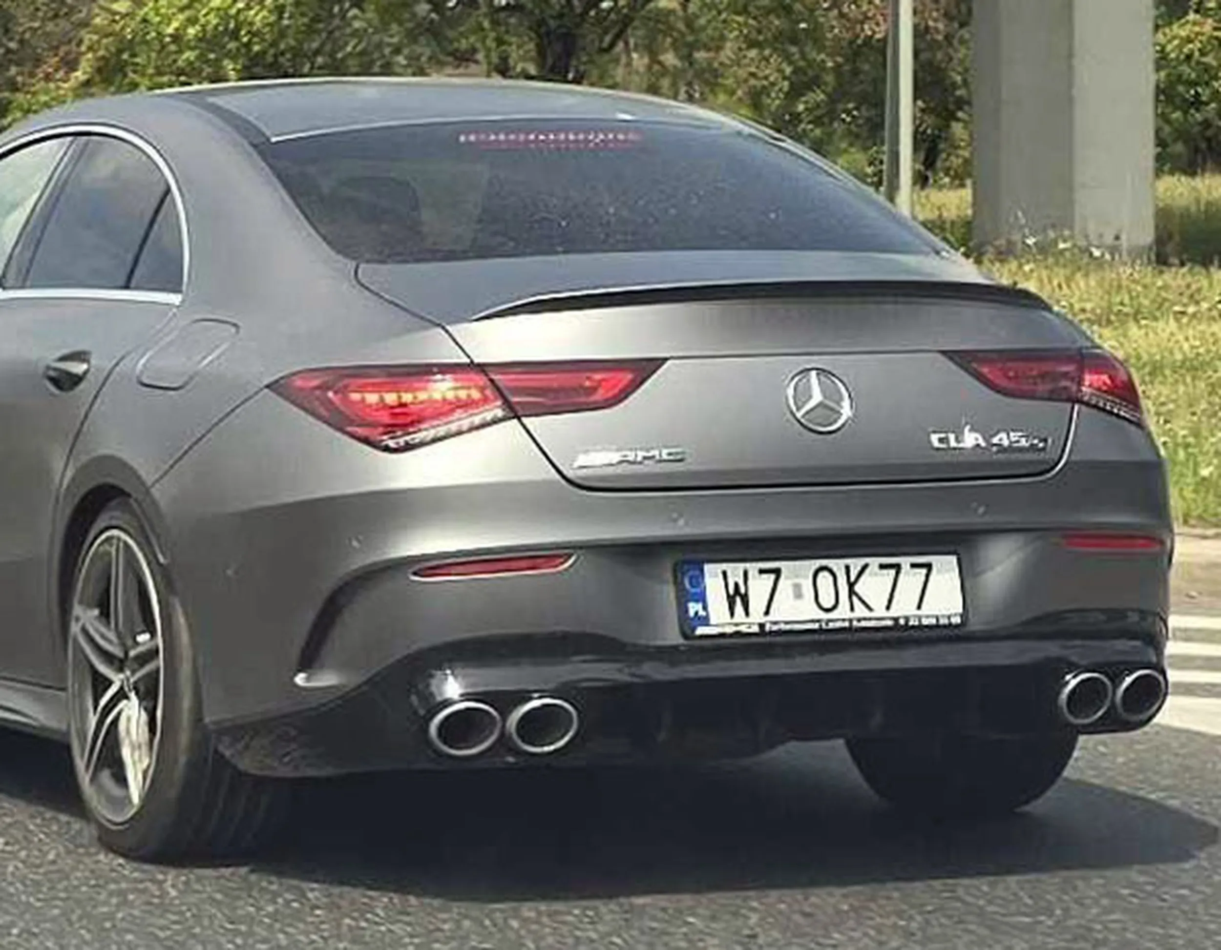 Fajny numer, blacha W7 OK77