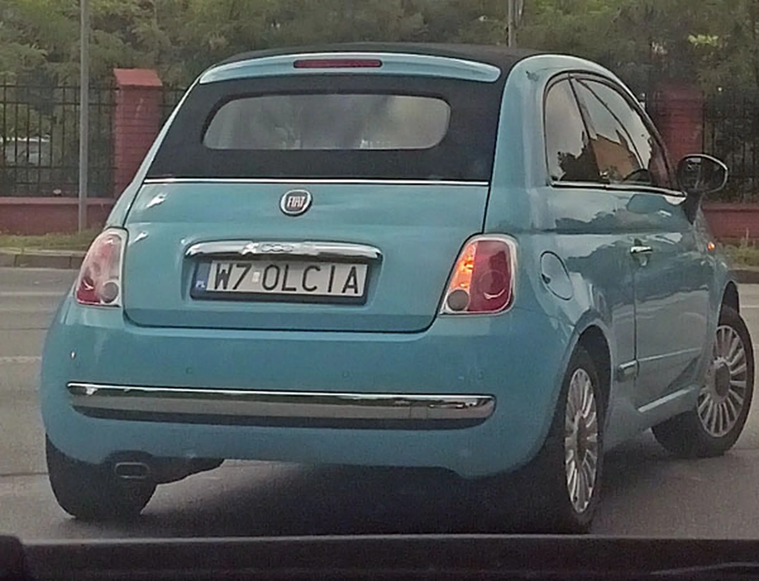 Fajny numer, blacha W7 OLCIA