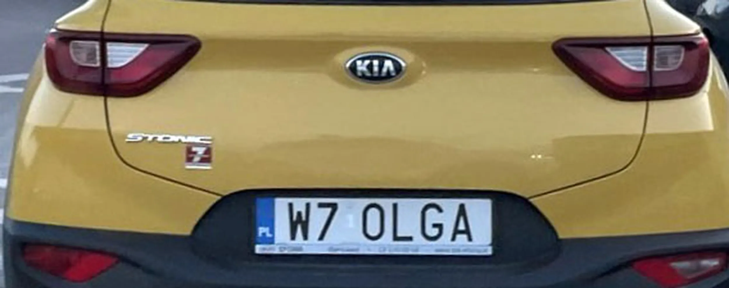 Fajny numer, blacha W7 OLGA