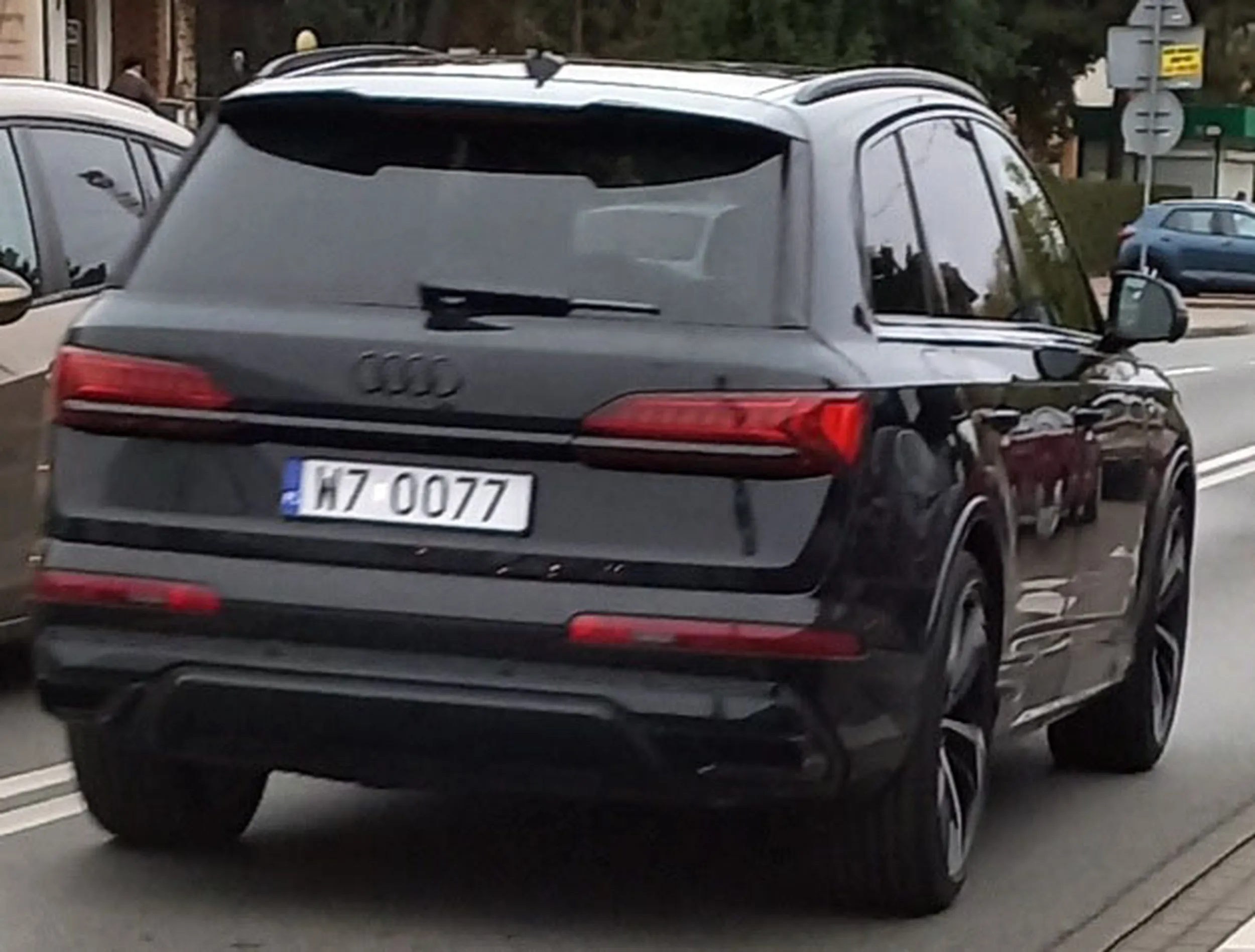 Fajny numer, blacha W7 OO77