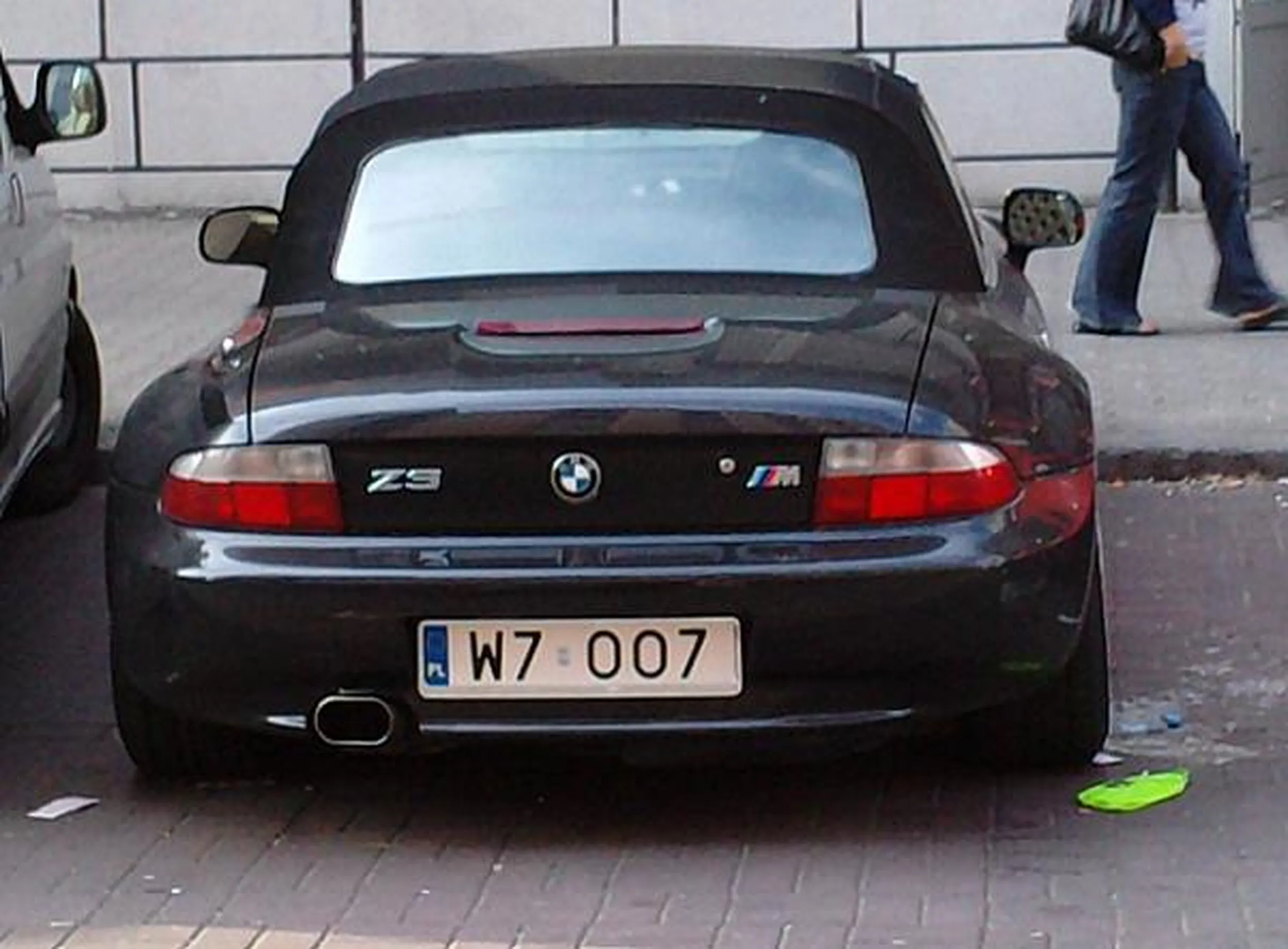 Fajny numer, blacha W7 OO7