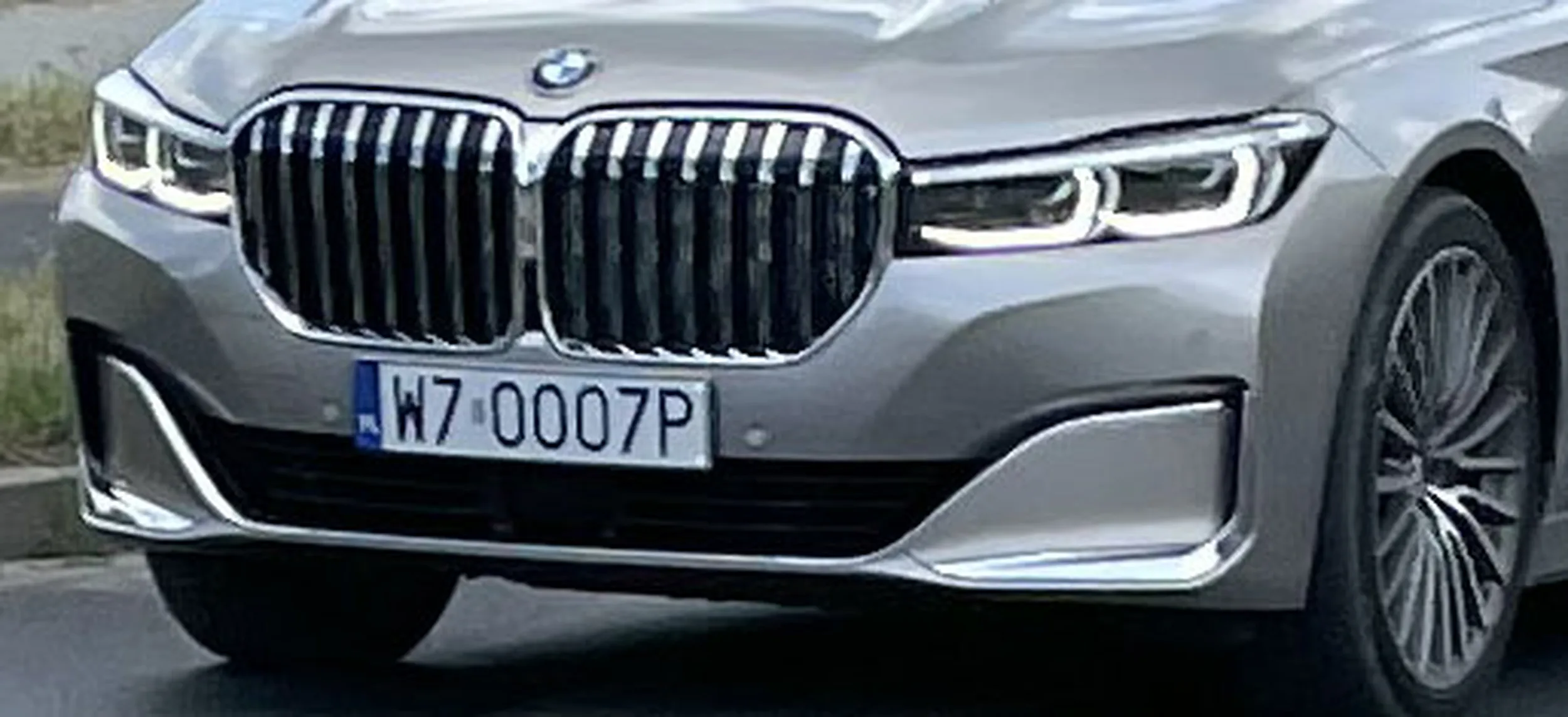 Fajny numer, blacha W7 OOO7P