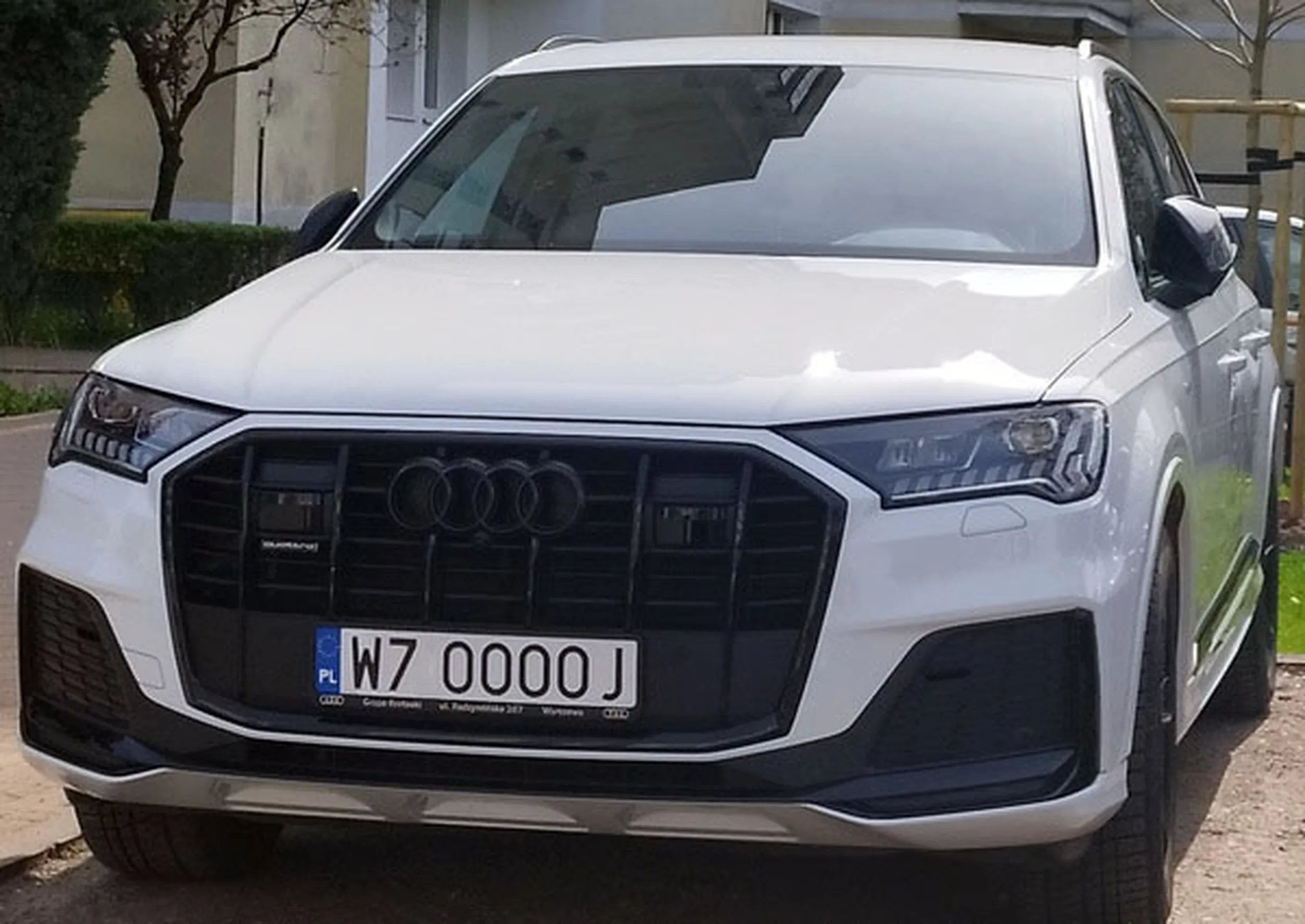 Fajny numer, blacha W7 OOOOJ