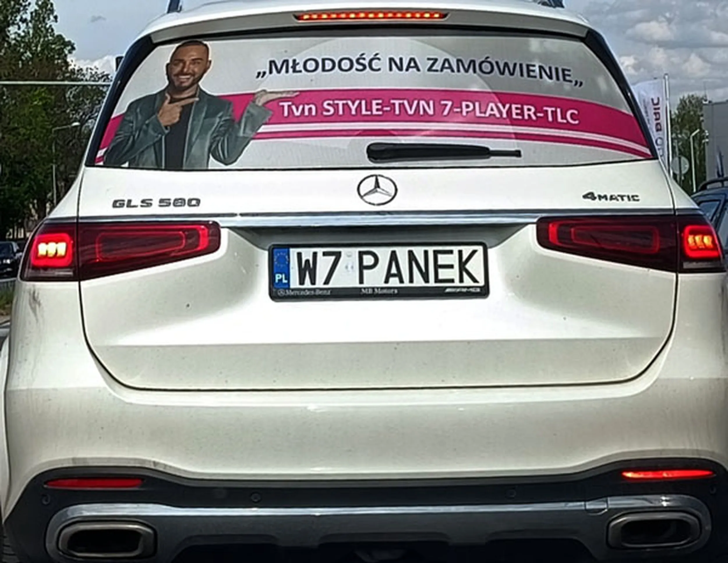 Fajny numer, blacha W7 PANEK