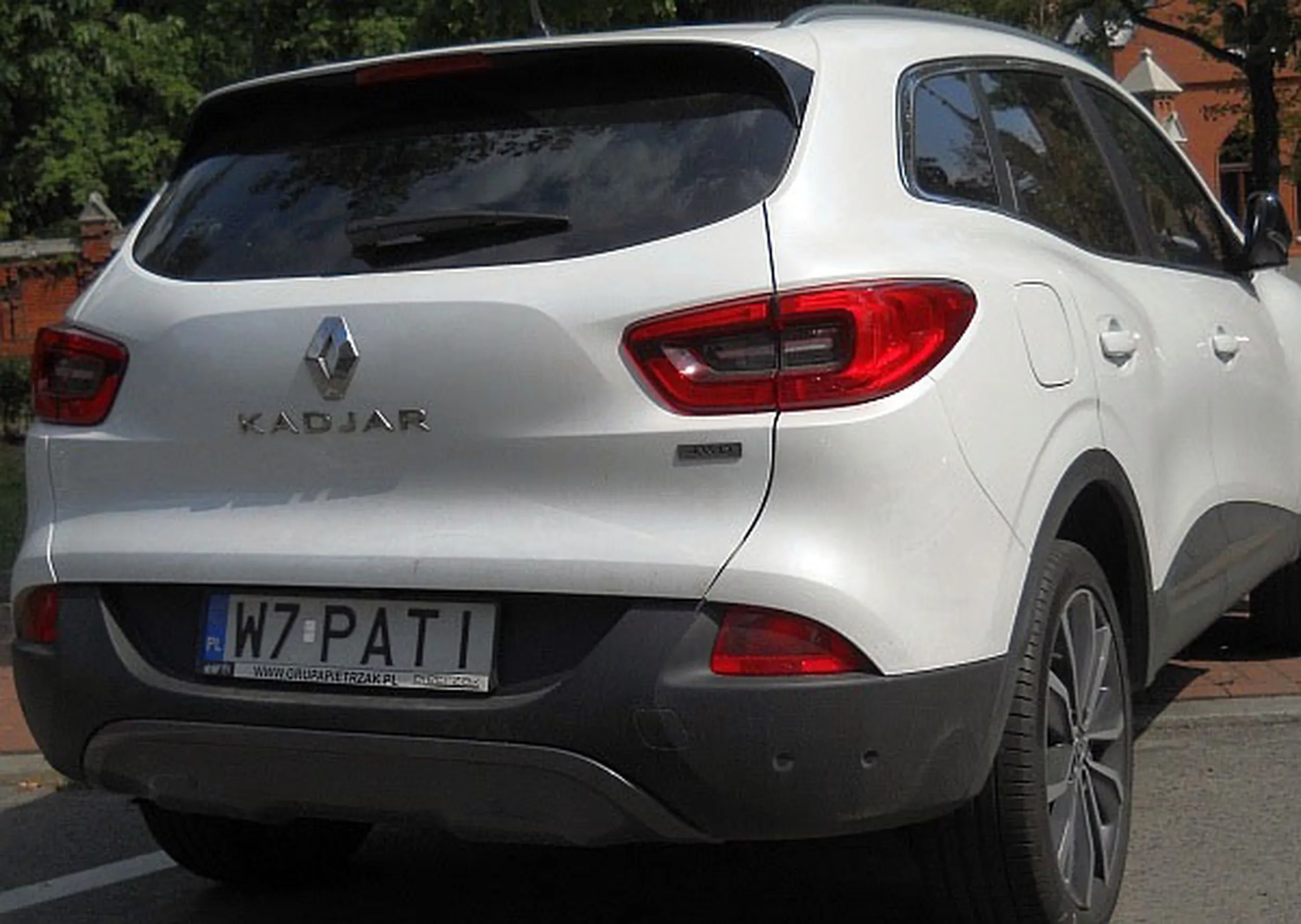 Fajny numer, blacha W7 PATI