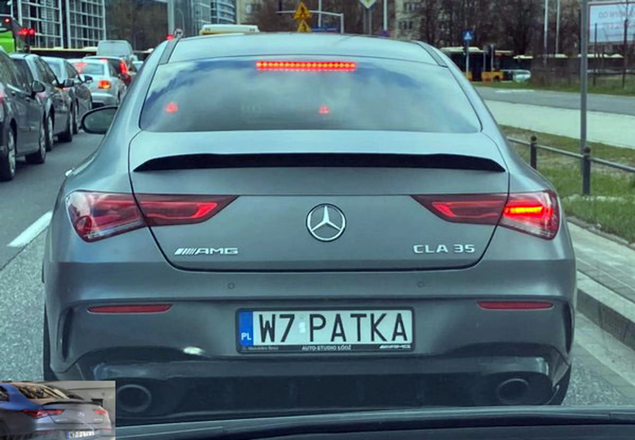 Fajny numer, blacha W7 PATKA