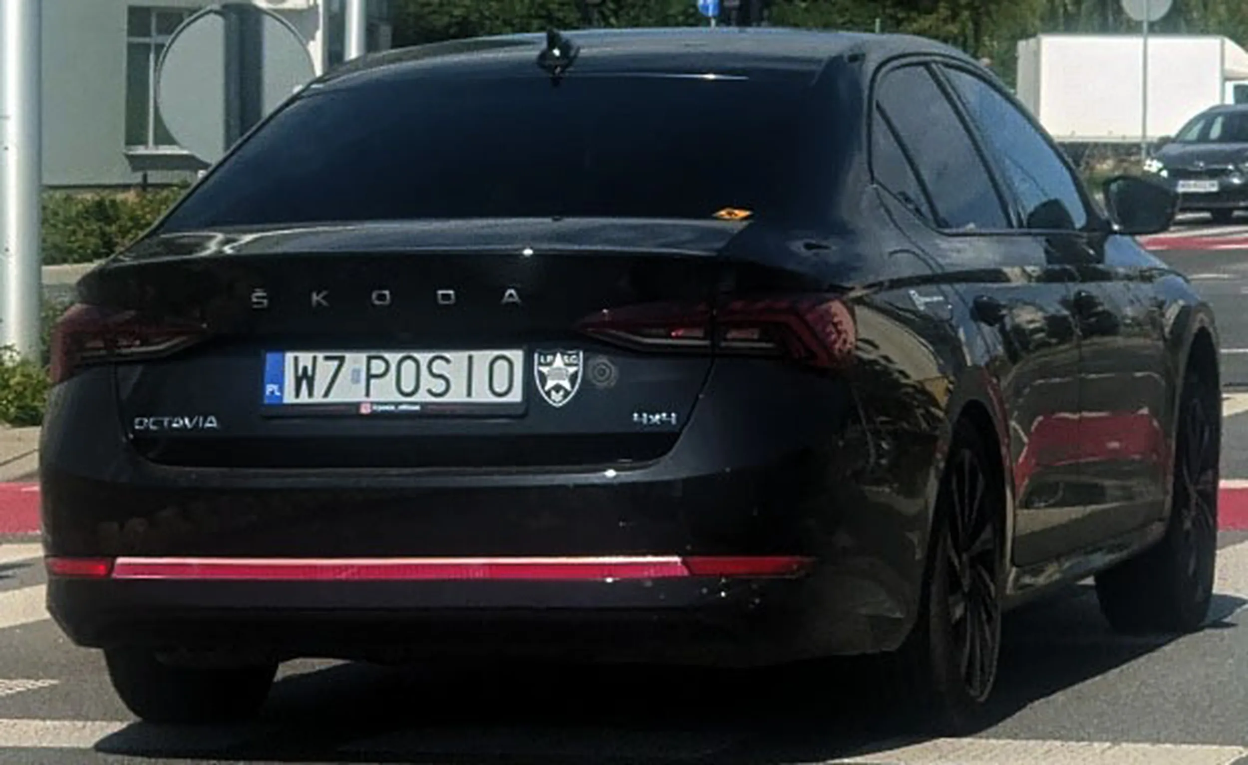 Fajny numer, blacha W7 POSIO