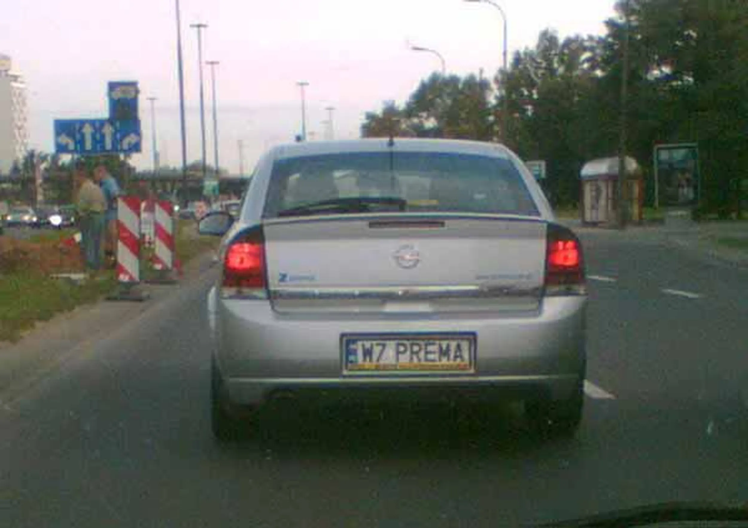 Fajny numer, blacha W7 PREMA