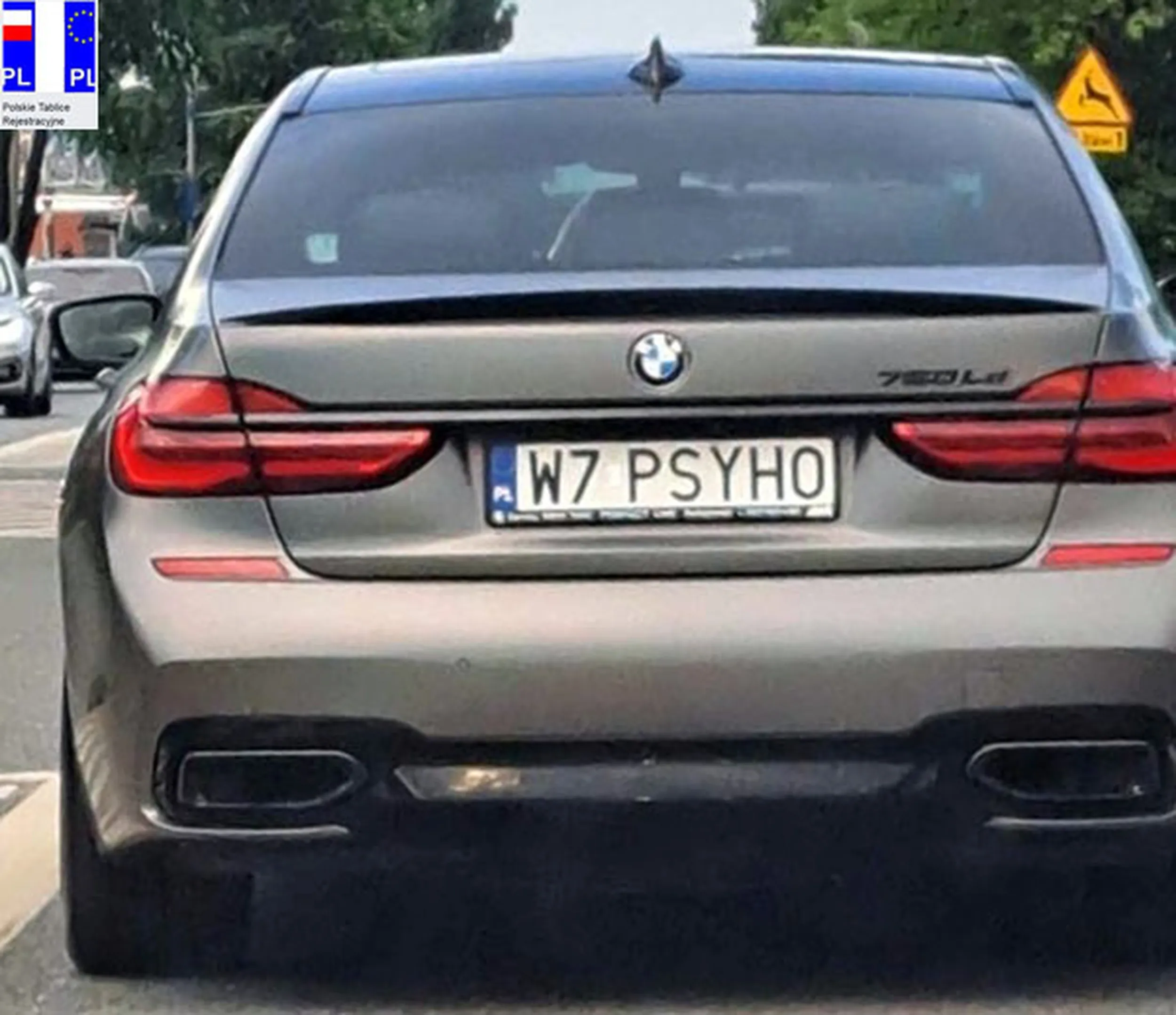 Fajny numer, blacha W7 PSYHO