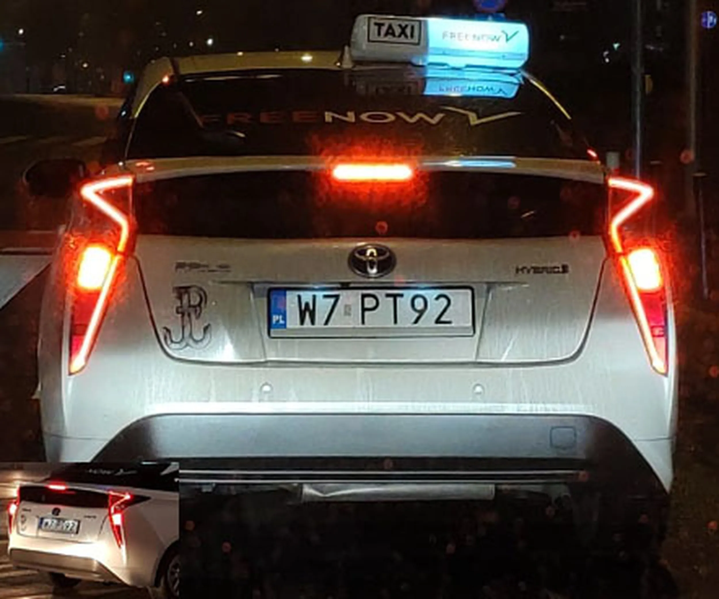 Fajny numer, blacha W7 PT92