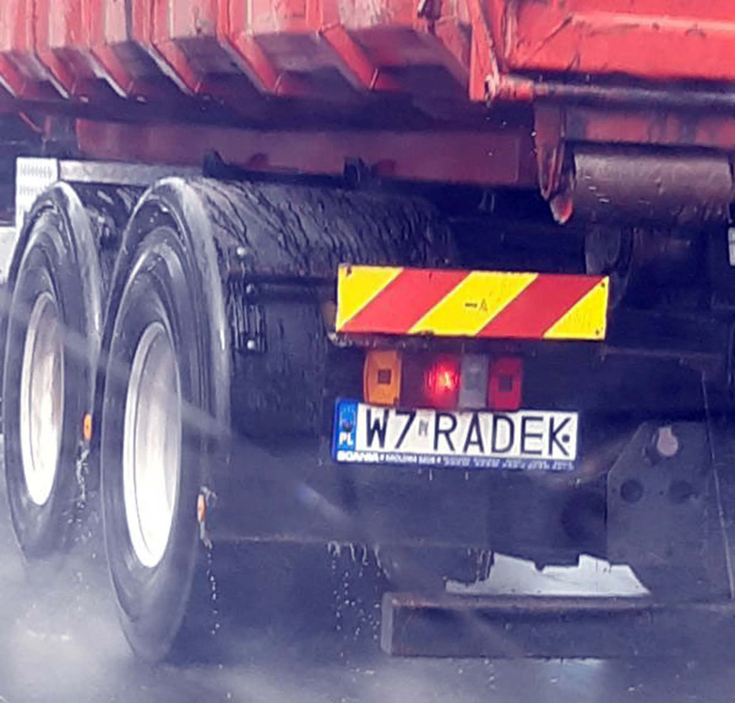 Fajny numer, blacha W7 RADEK