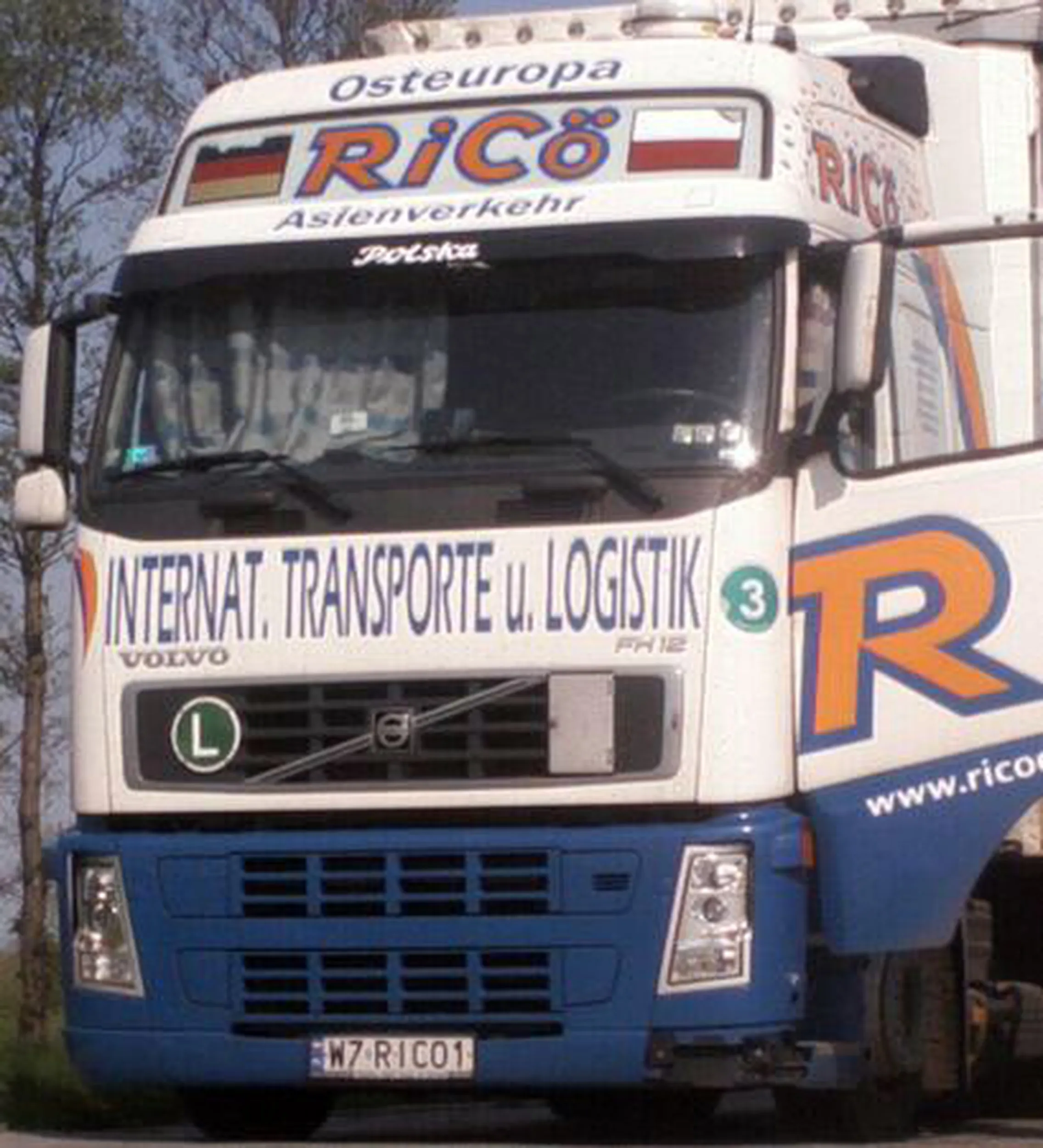 Fajny numer, blacha W7 RICO1