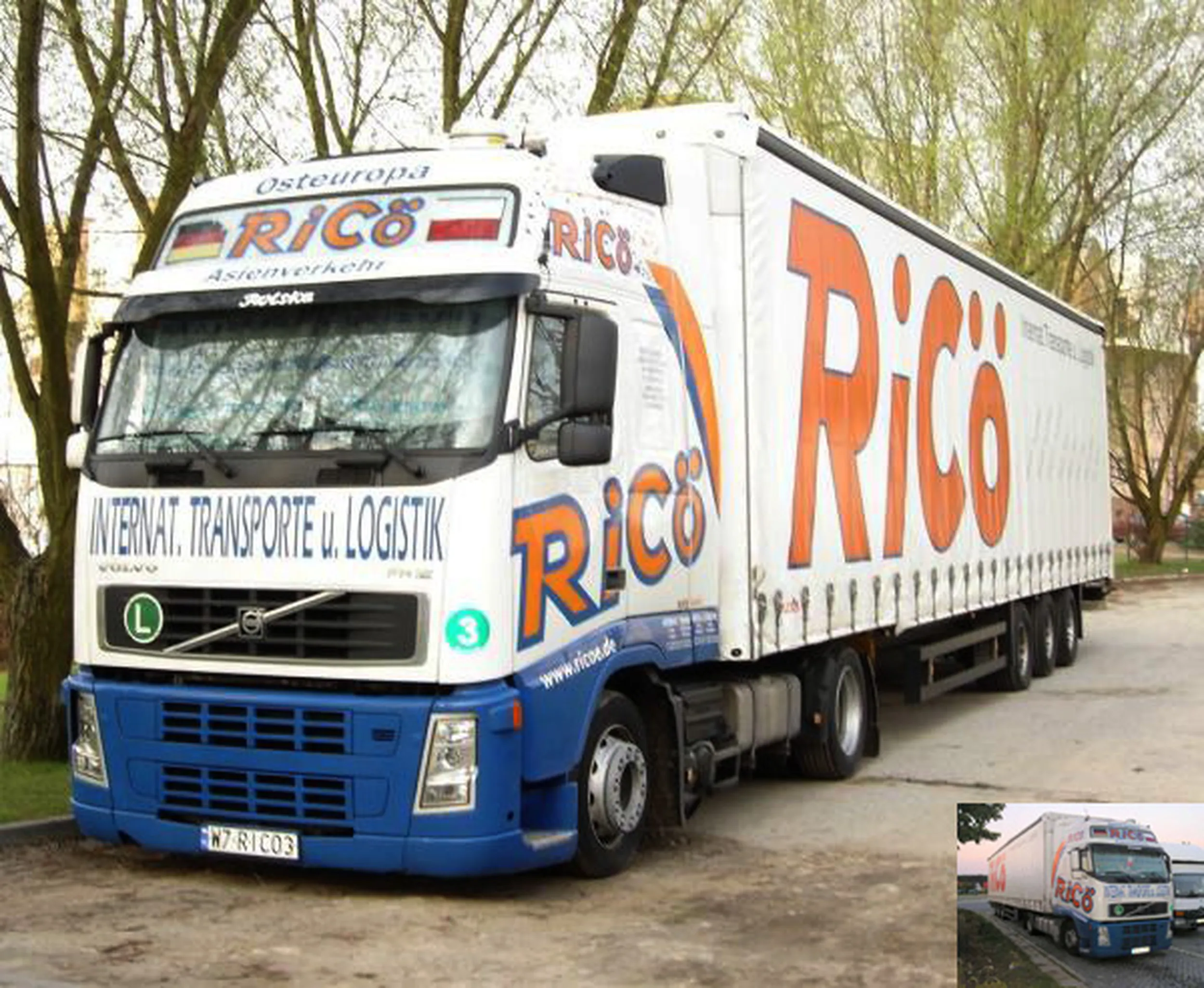 Fajny numer, blacha W7 RICO3