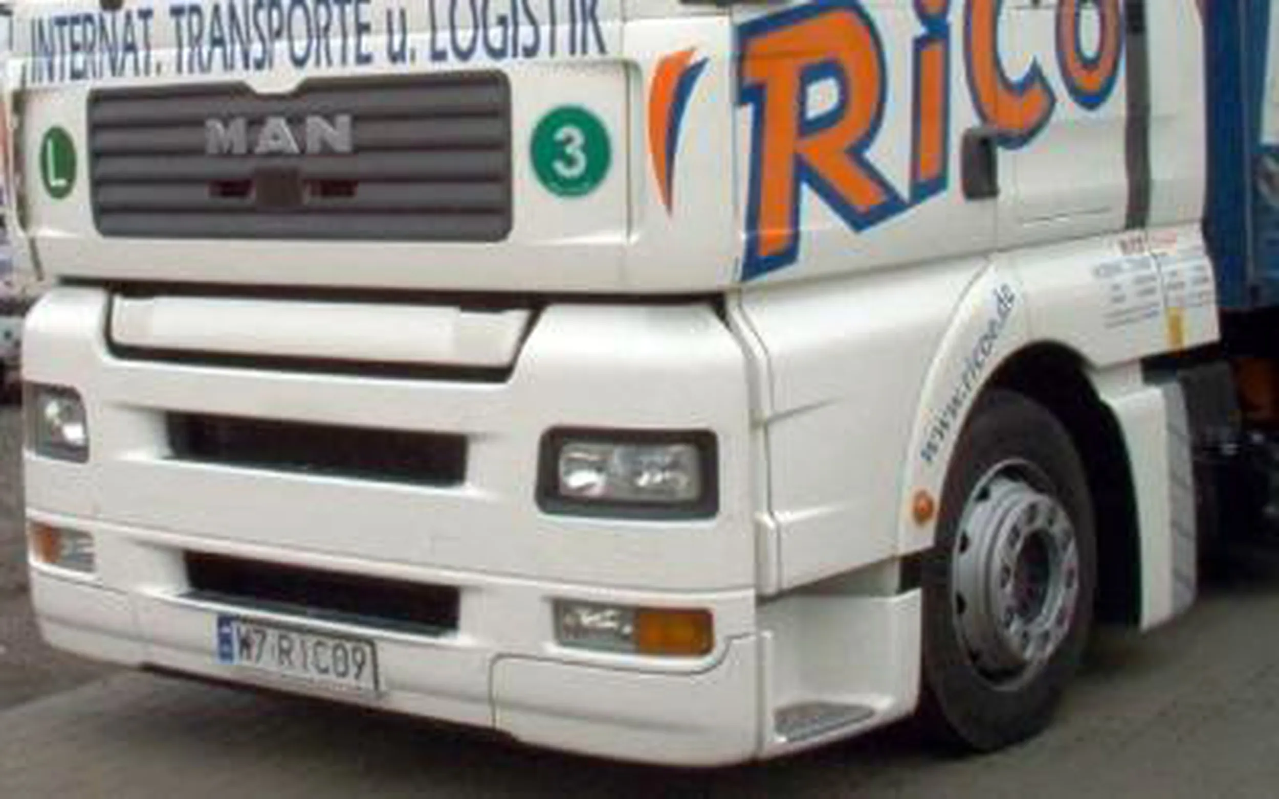 Fajny numer, blacha W7 RICO9