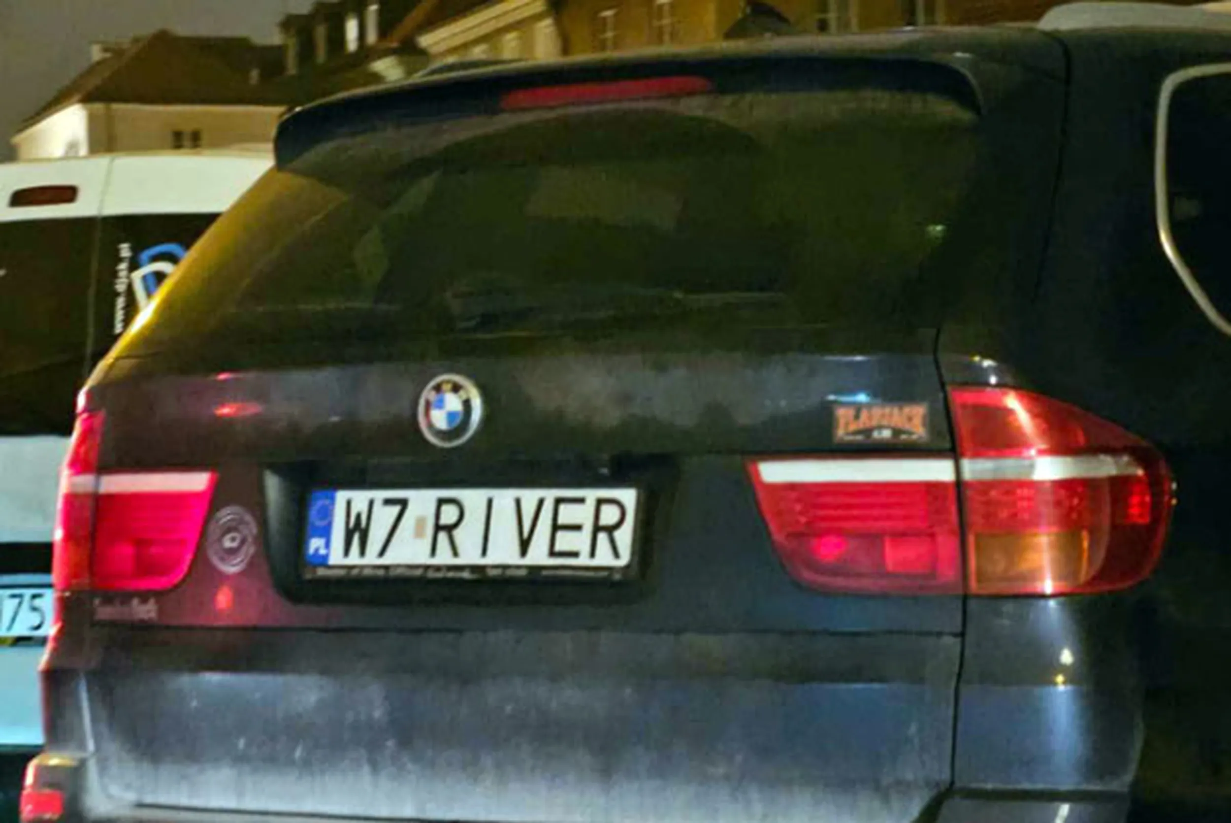 Fajny numer, blacha W7 RIVER