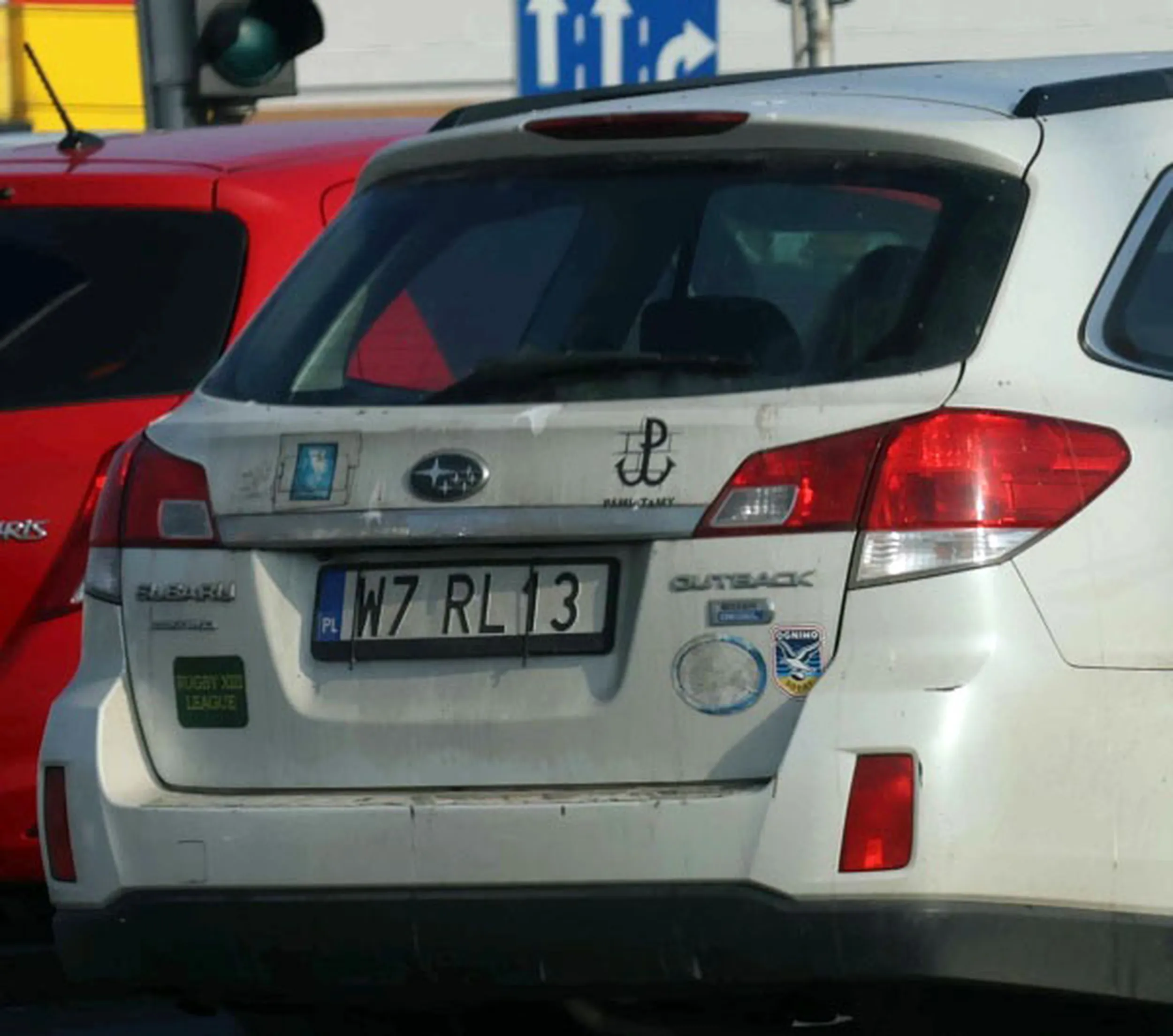 Fajny numer, blacha W7 RL13