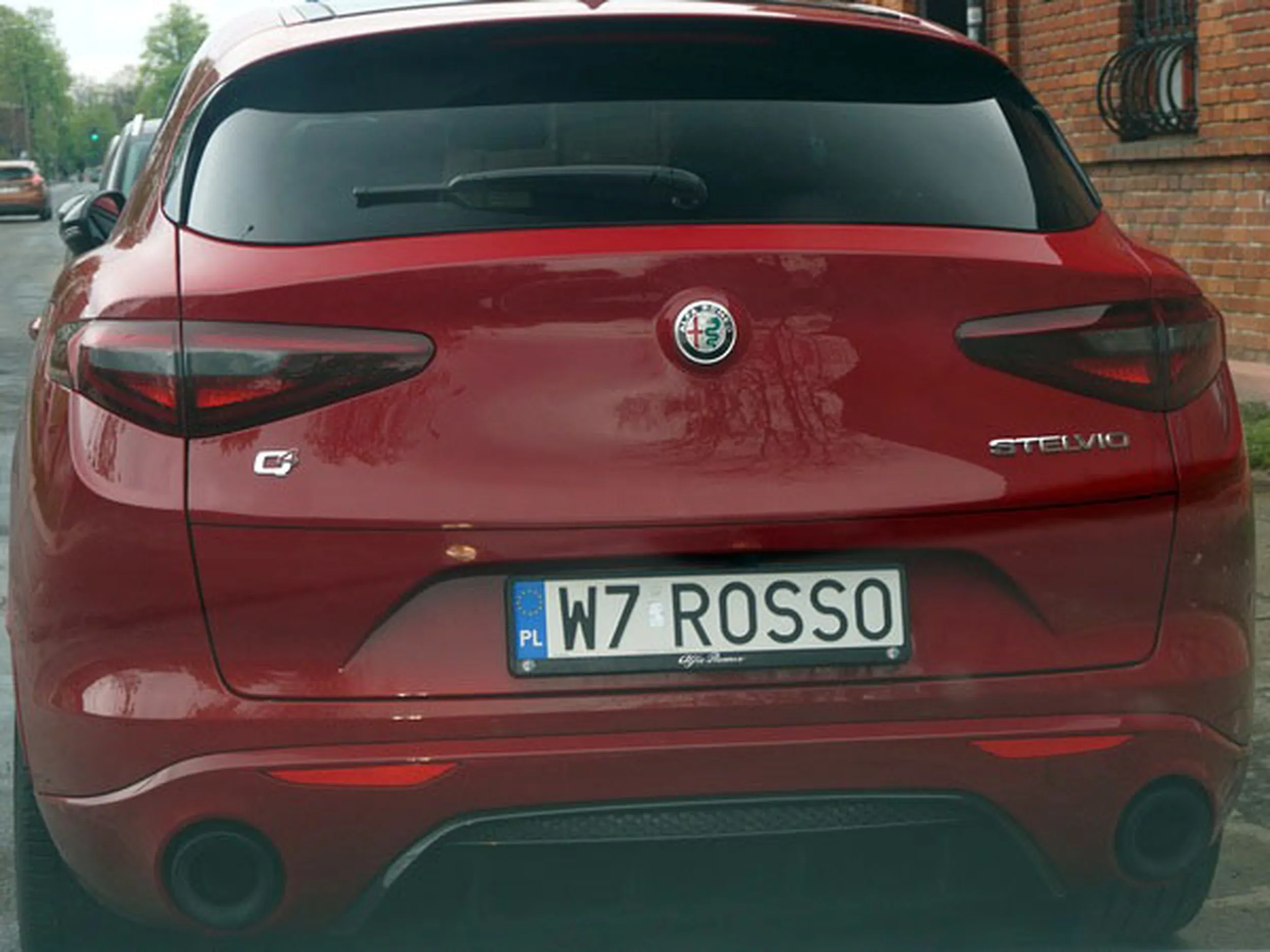 Fajny numer, blacha W7 ROSSO