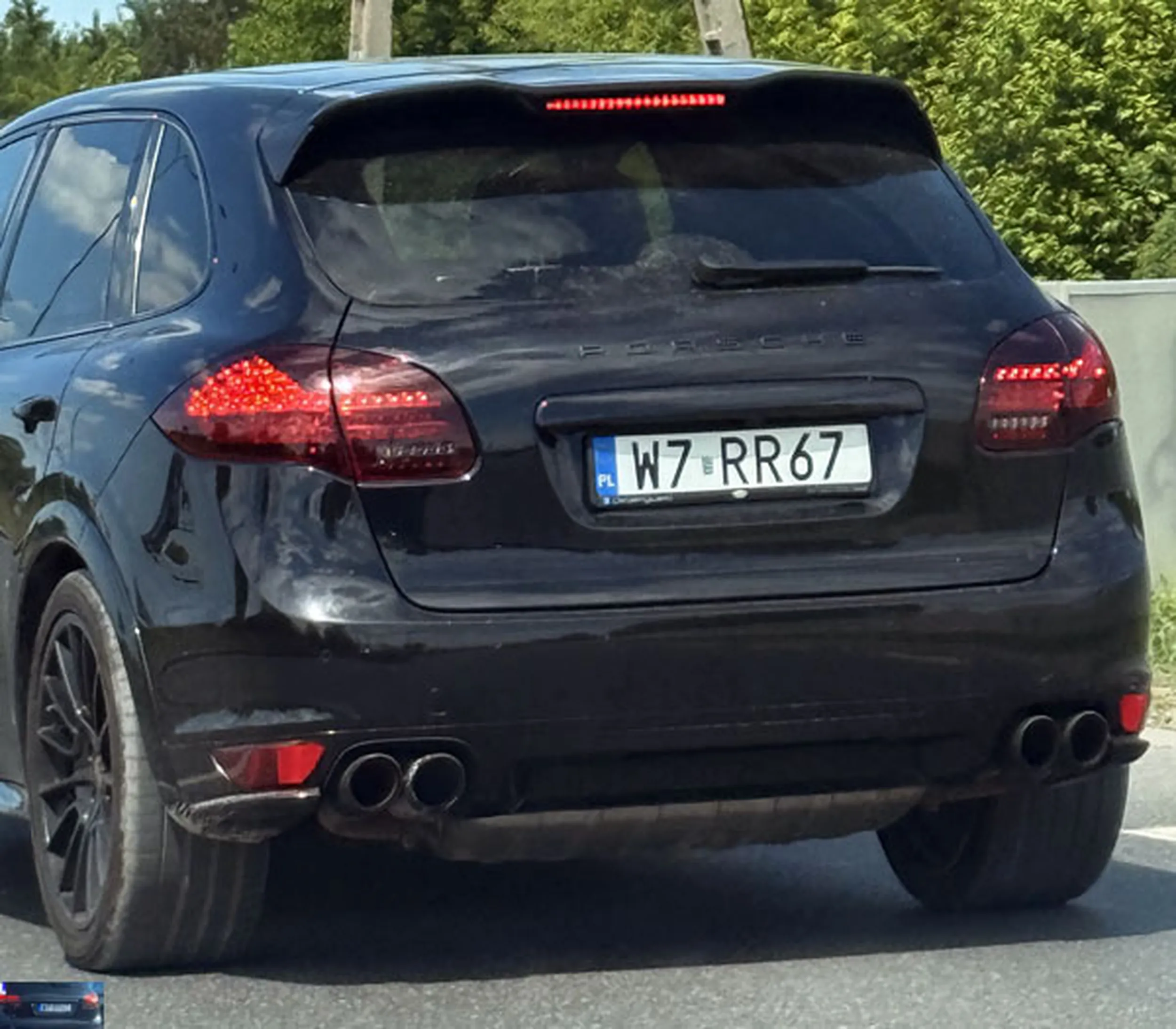 Fajny numer, blacha W7 RR67
