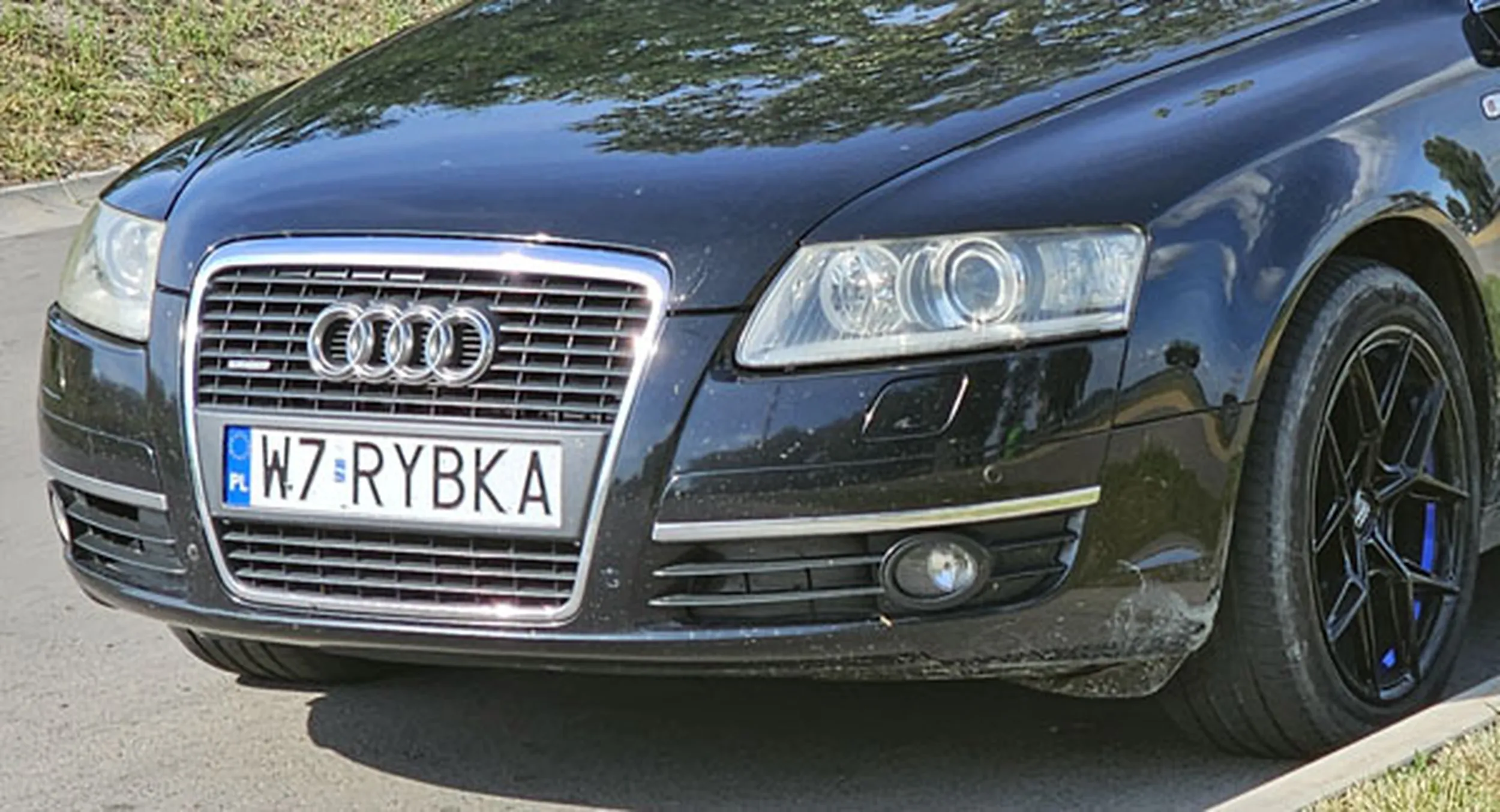 Fajny numer, blacha W7 RYBKA