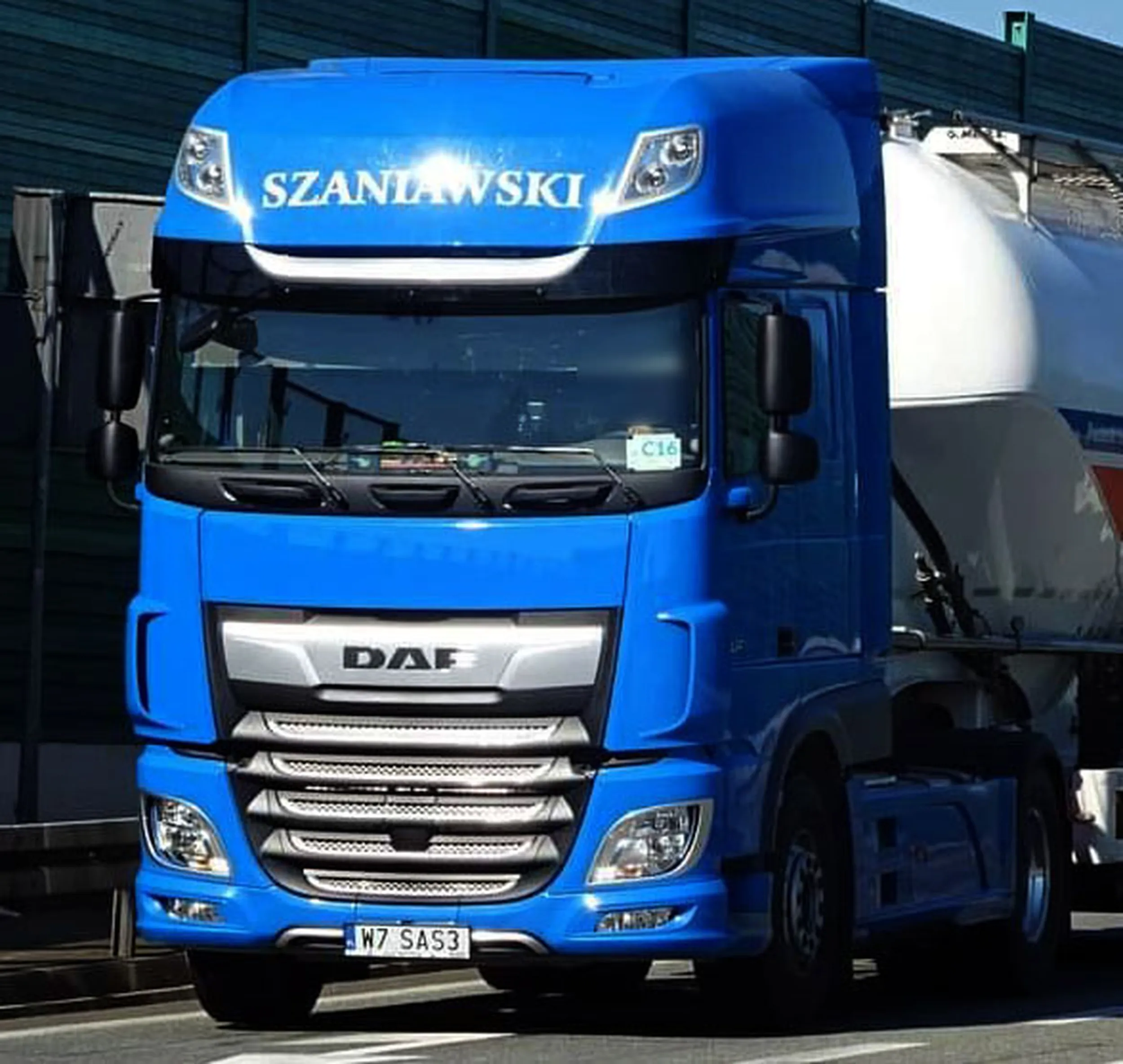 Fajny numer, blacha W7 SAS3