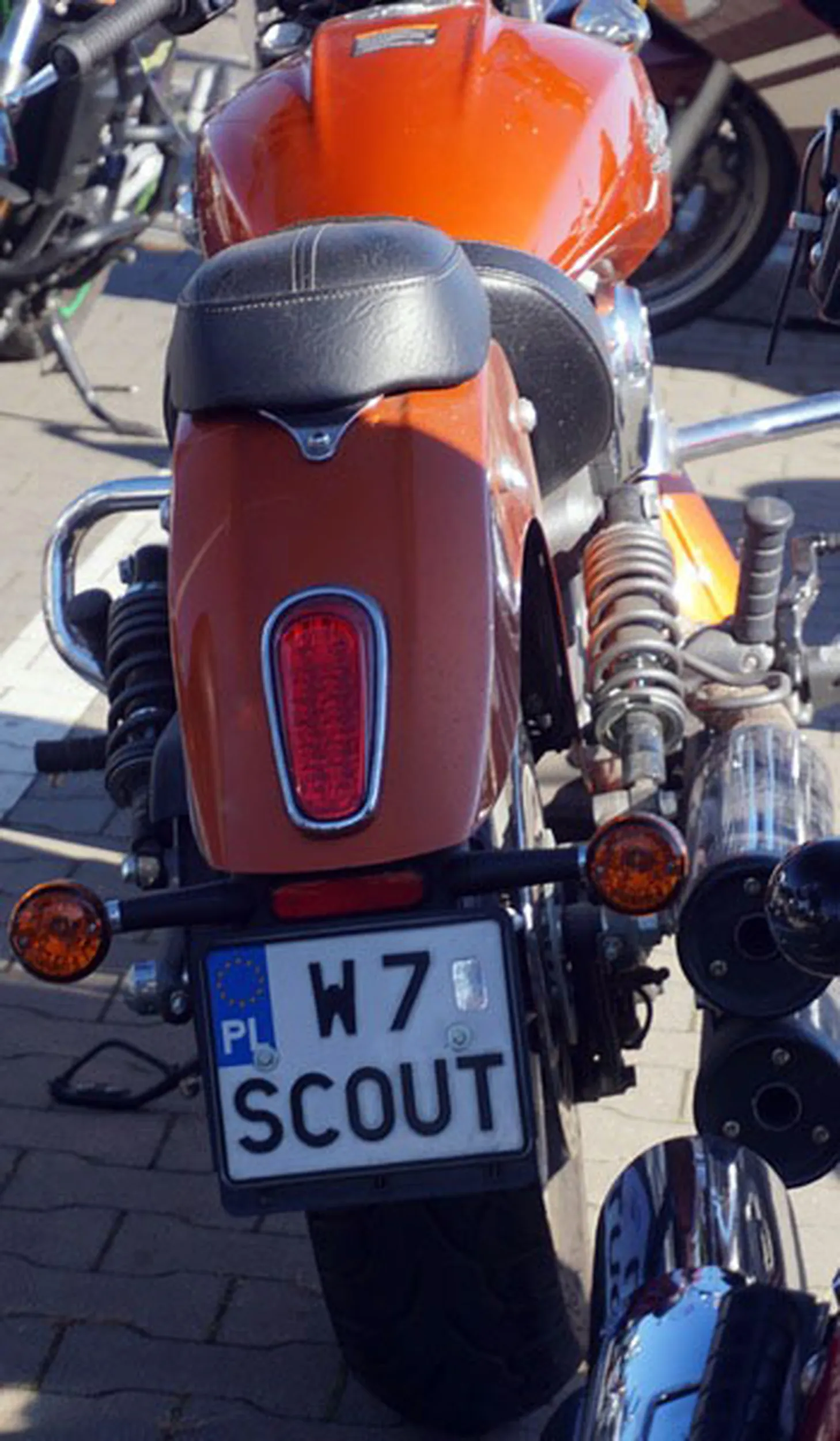 Fajny numer, blacha W7 SCOUT